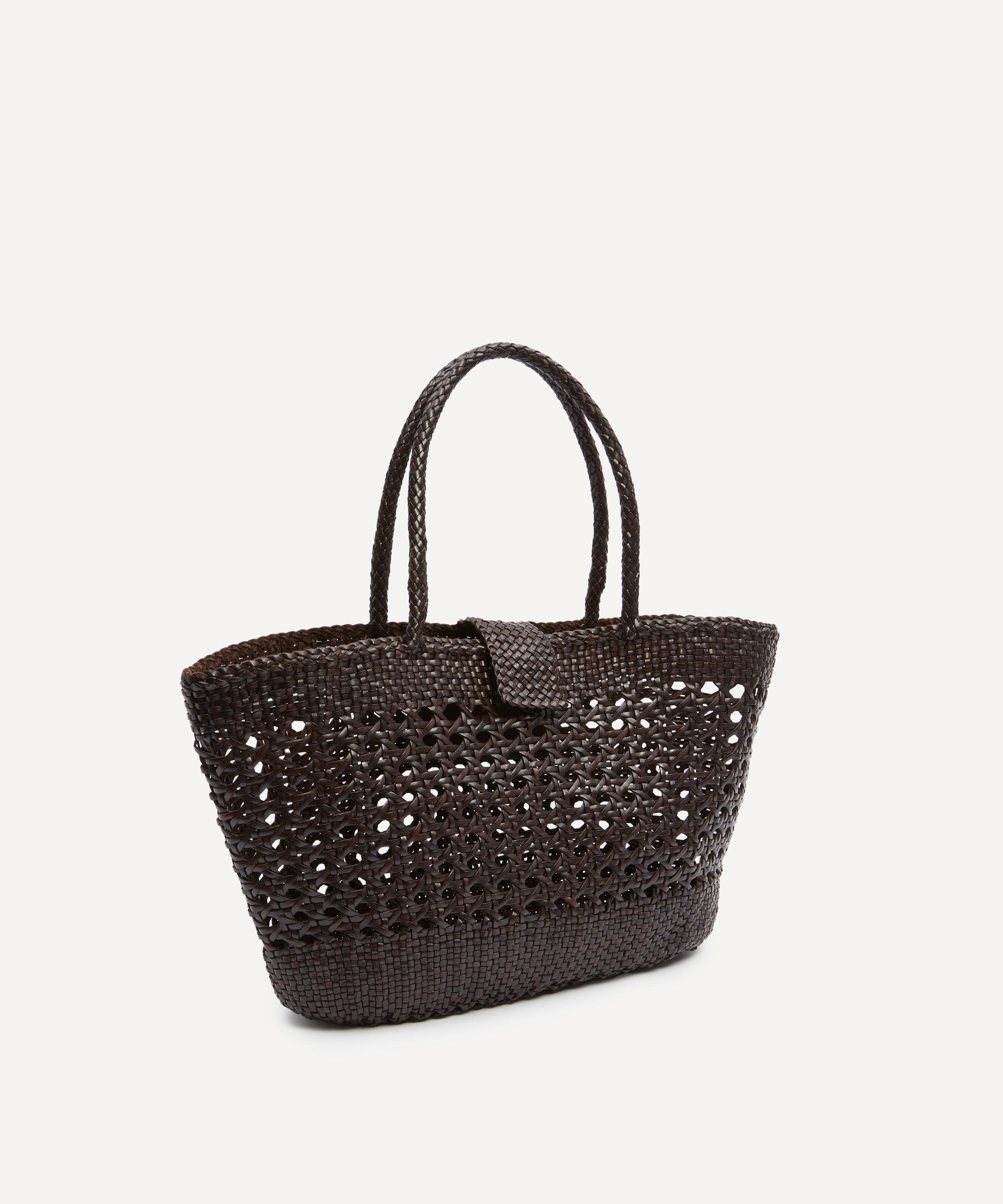 RIXO - X Dragon Diffusion Lucine Leather Basket Bag image number 2