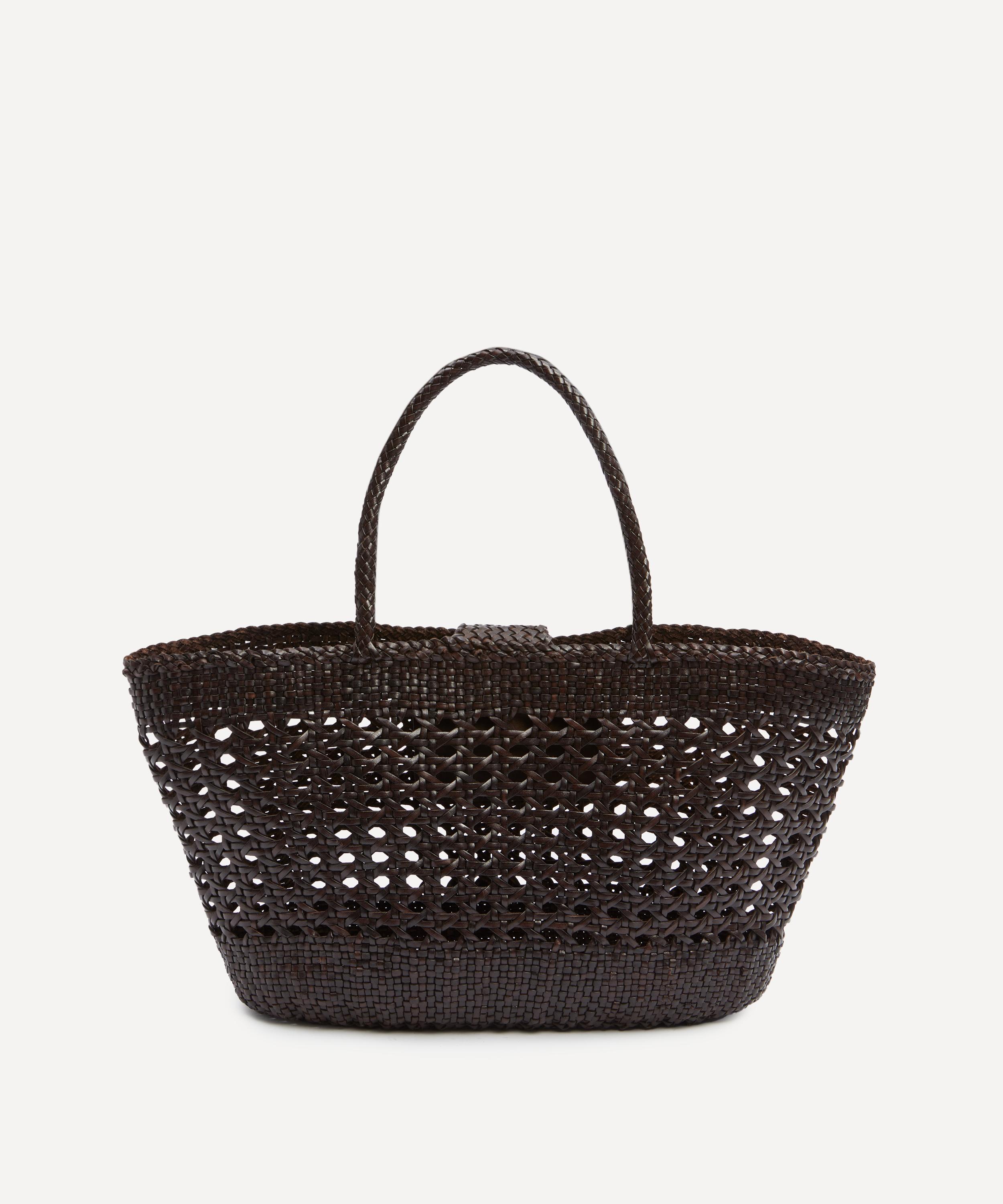 RIXO - X Dragon Diffusion Lucine Leather Basket Bag image number 3