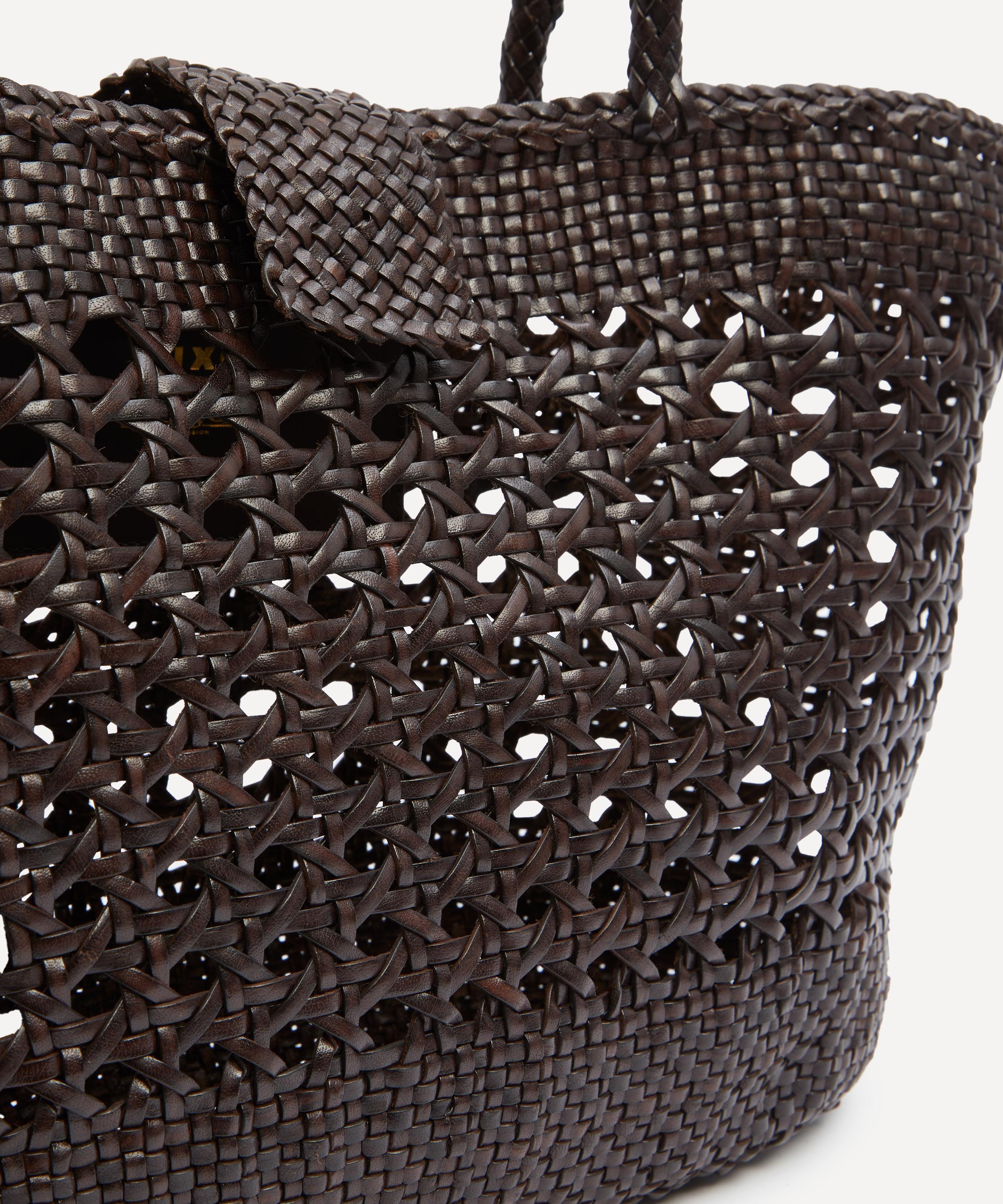 RIXO - X Dragon Diffusion Lucine Leather Basket Bag image number 4