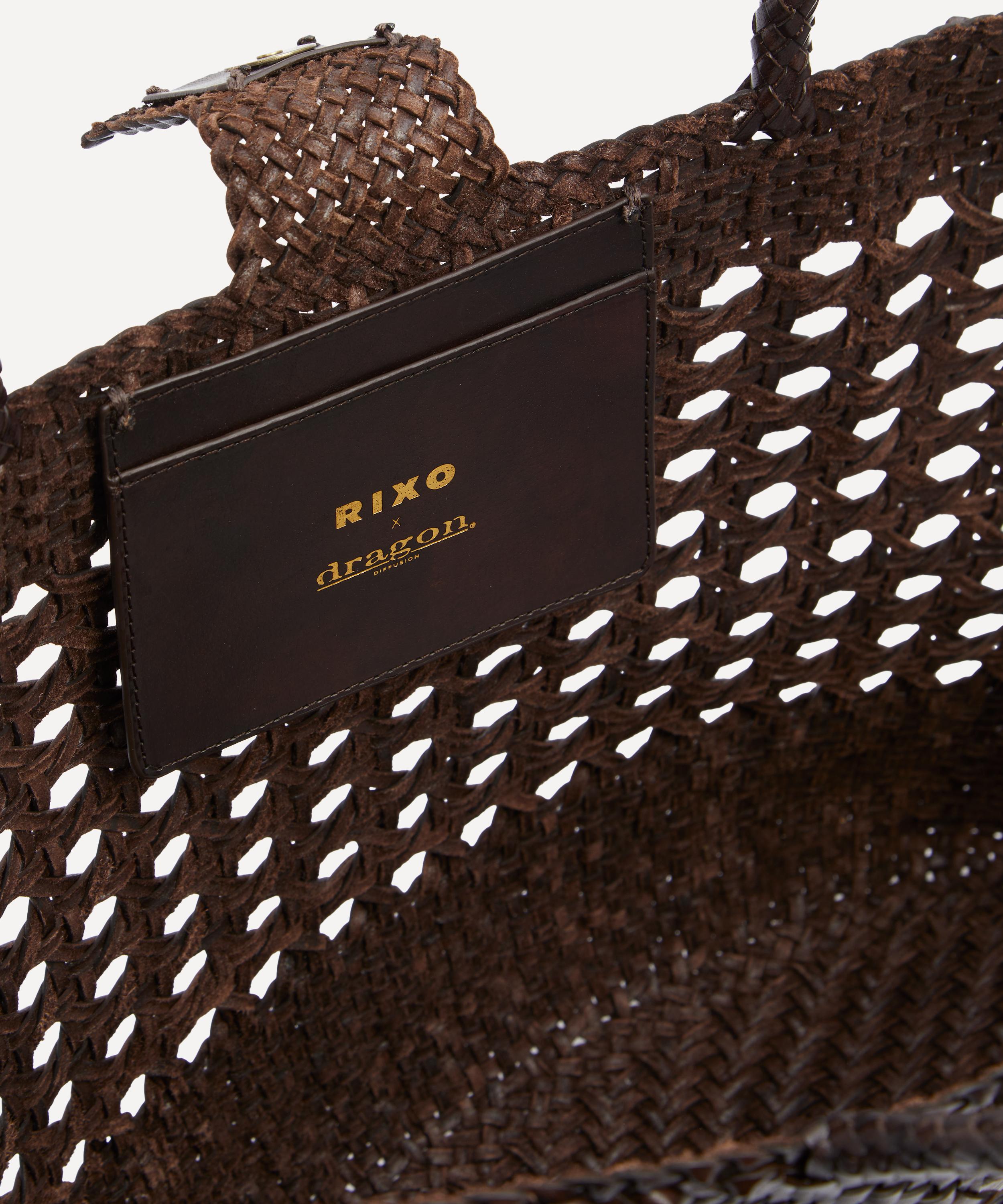 RIXO - X Dragon Diffusion Lucine Leather Basket Bag image number 5