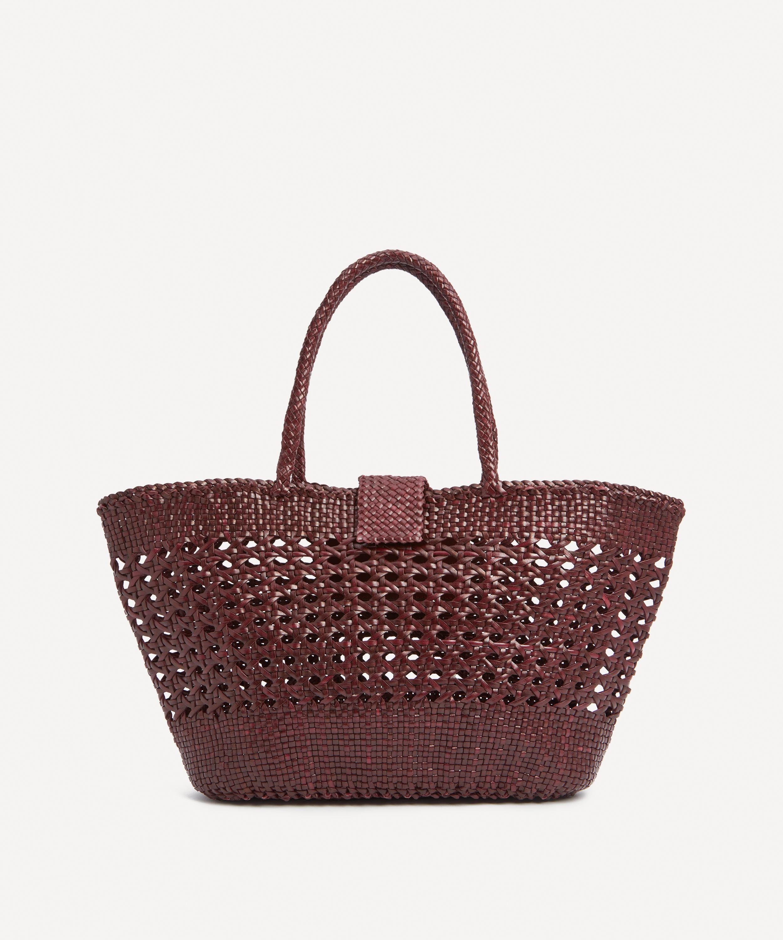 RIXO - X Dragon Diffusion Lucine Leather Basket Bag