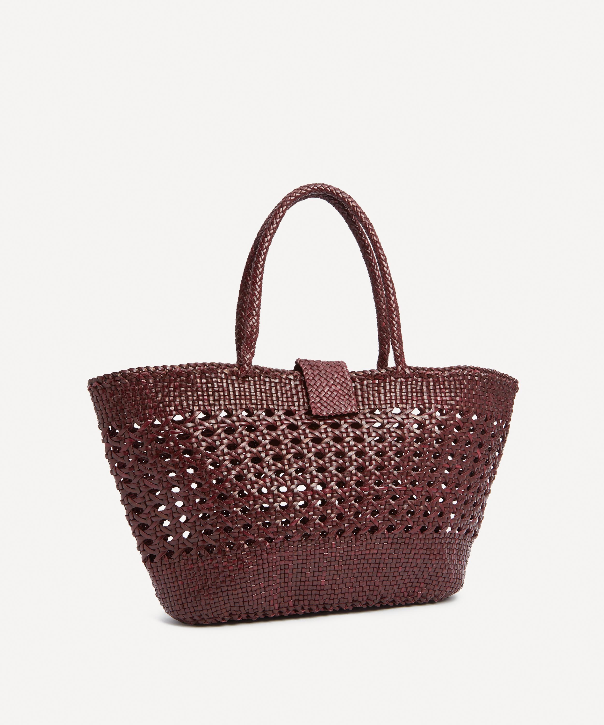 RIXO - X Dragon Diffusion Lucine Leather Basket Bag image number 2