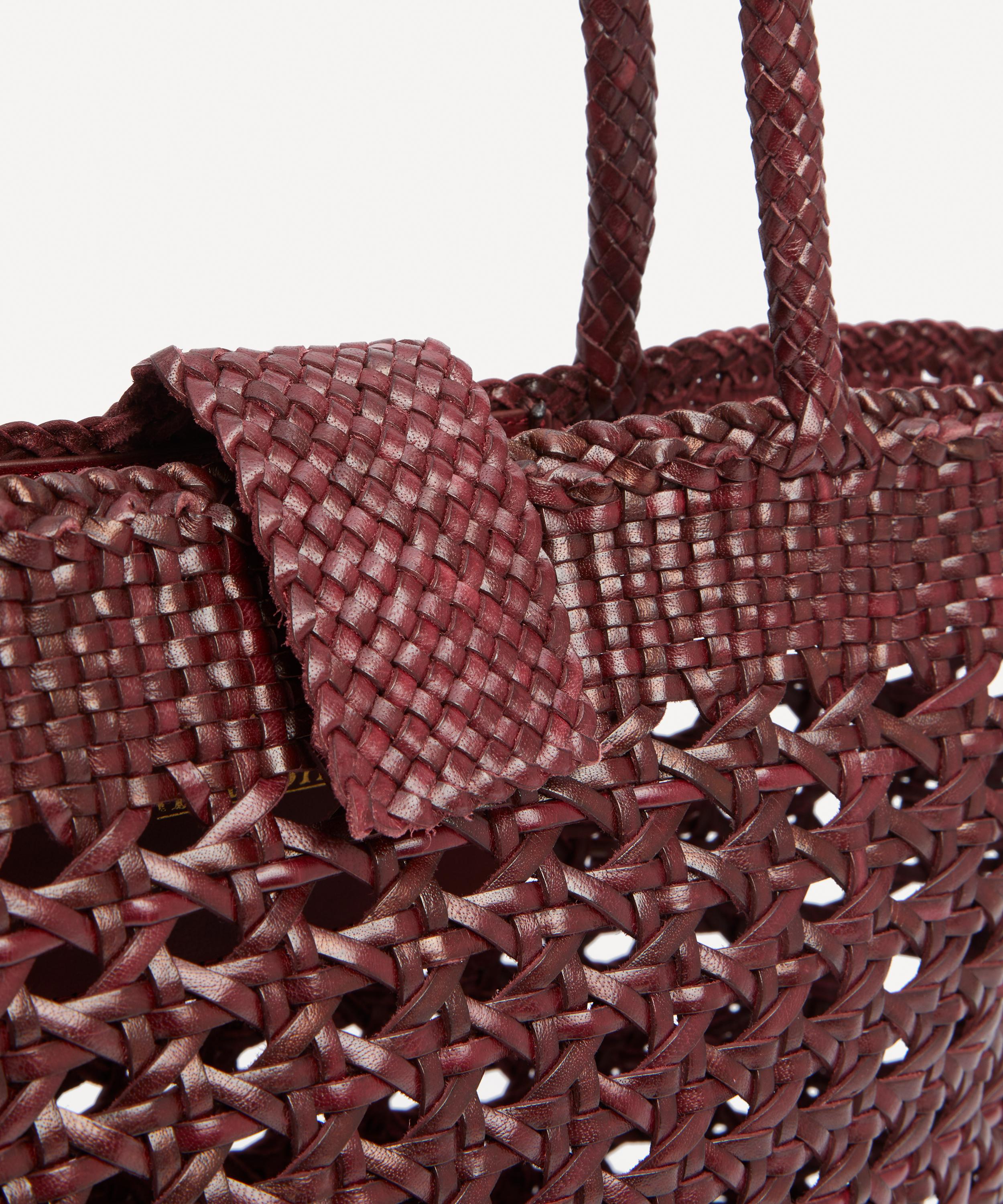 RIXO - X Dragon Diffusion Lucine Leather Basket Bag image number 4