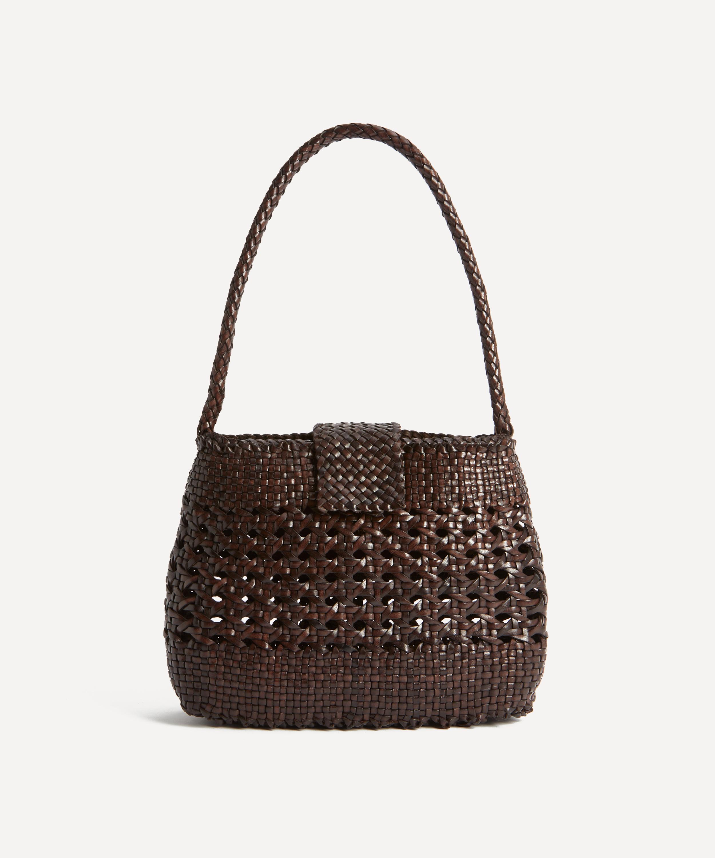 RIXO - X Dragon Diffusion Amoria Leather Basket Bag