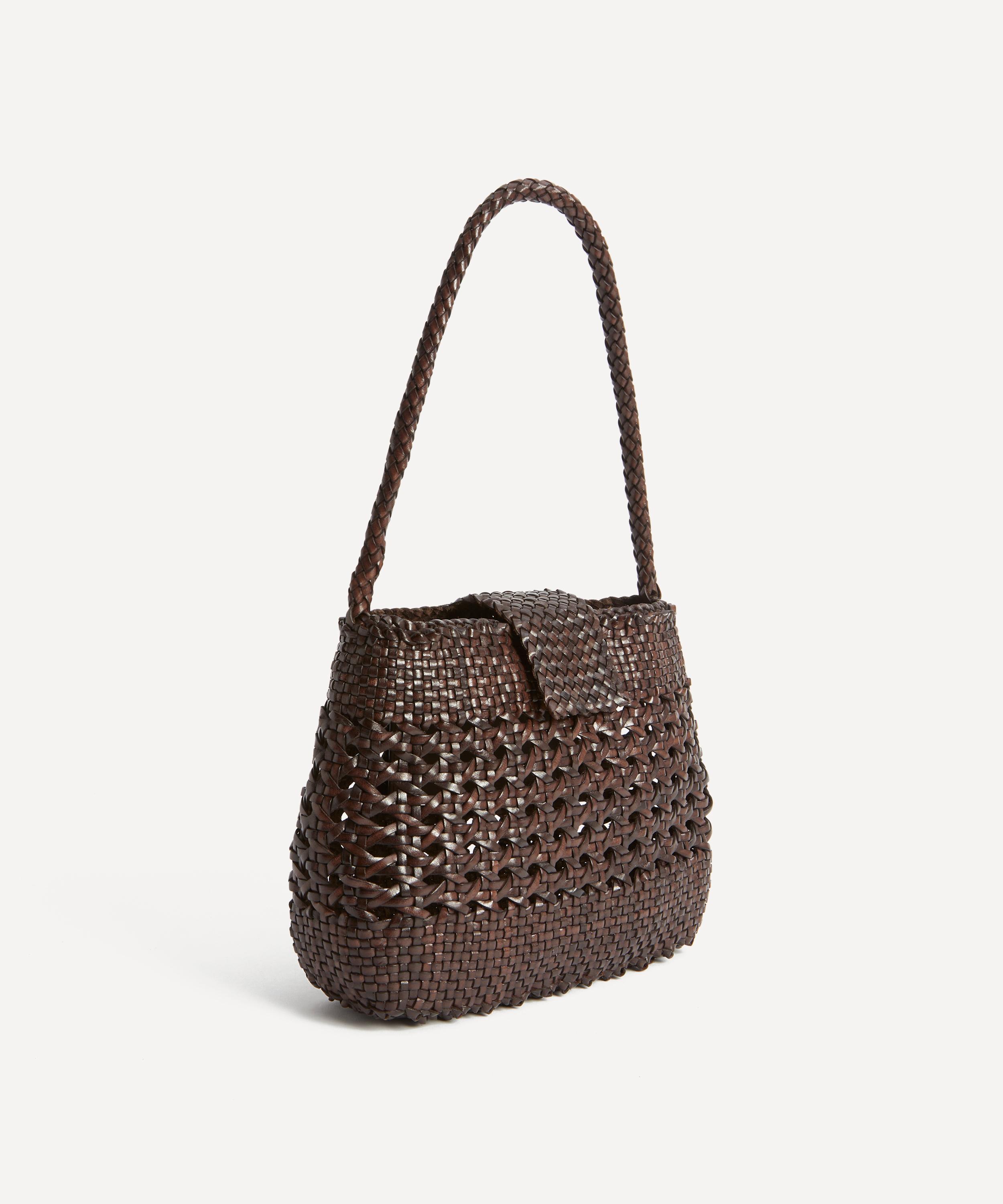 RIXO - X Dragon Diffusion Amoria Leather Basket Bag image number 2