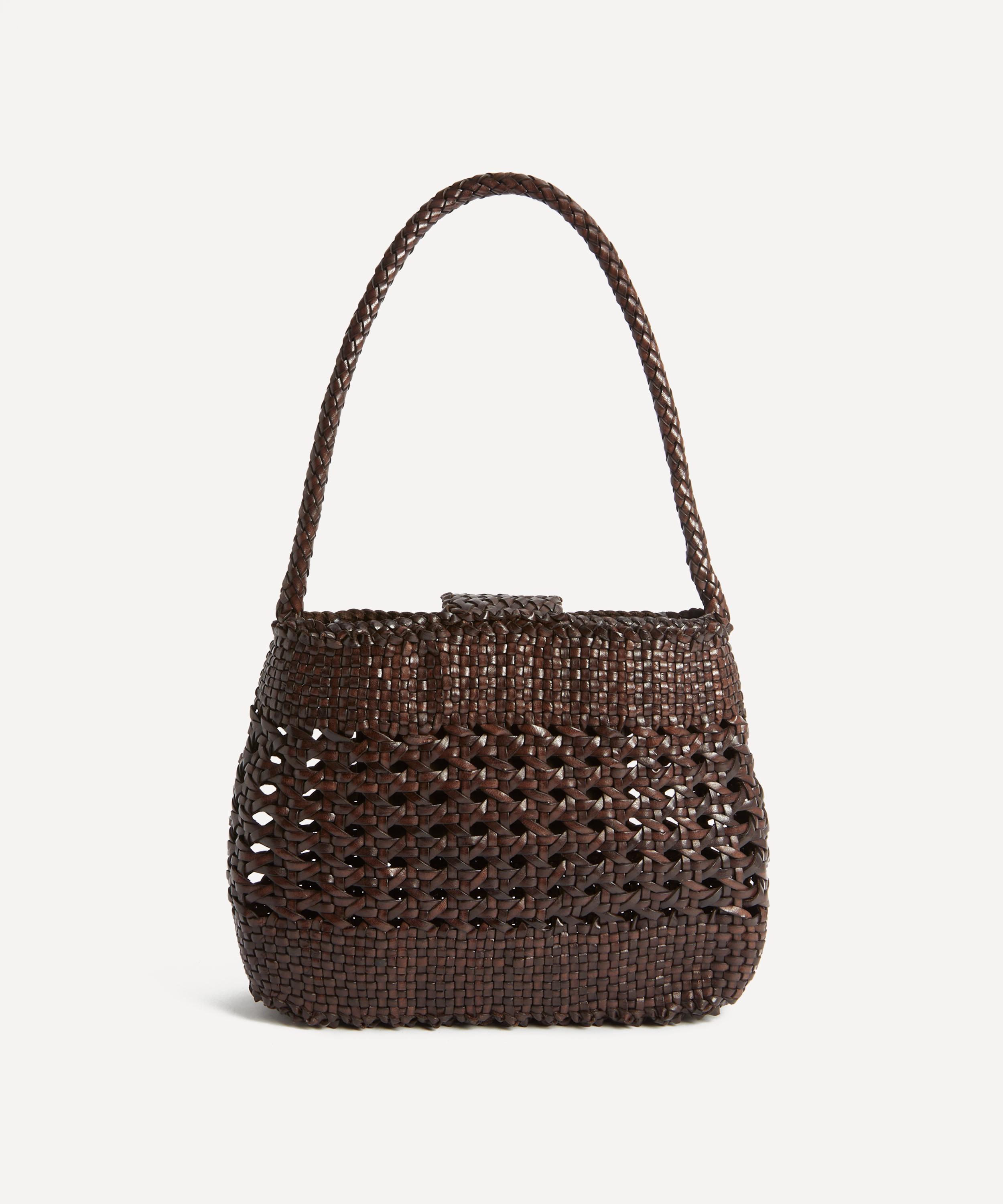 RIXO - X Dragon Diffusion Amoria Leather Basket Bag image number 3