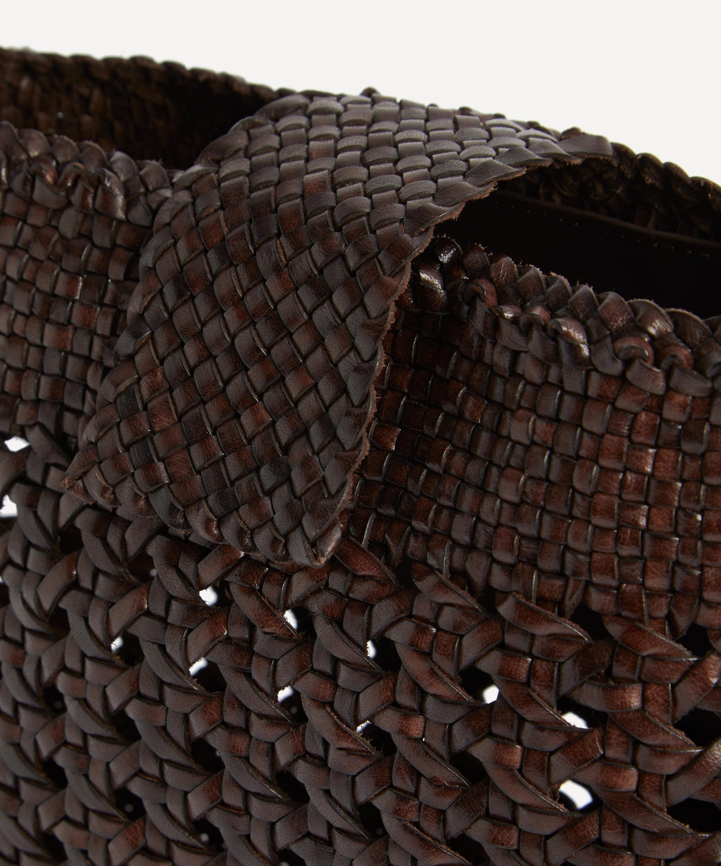 RIXO - X Dragon Diffusion Amoria Leather Basket Bag image number 4