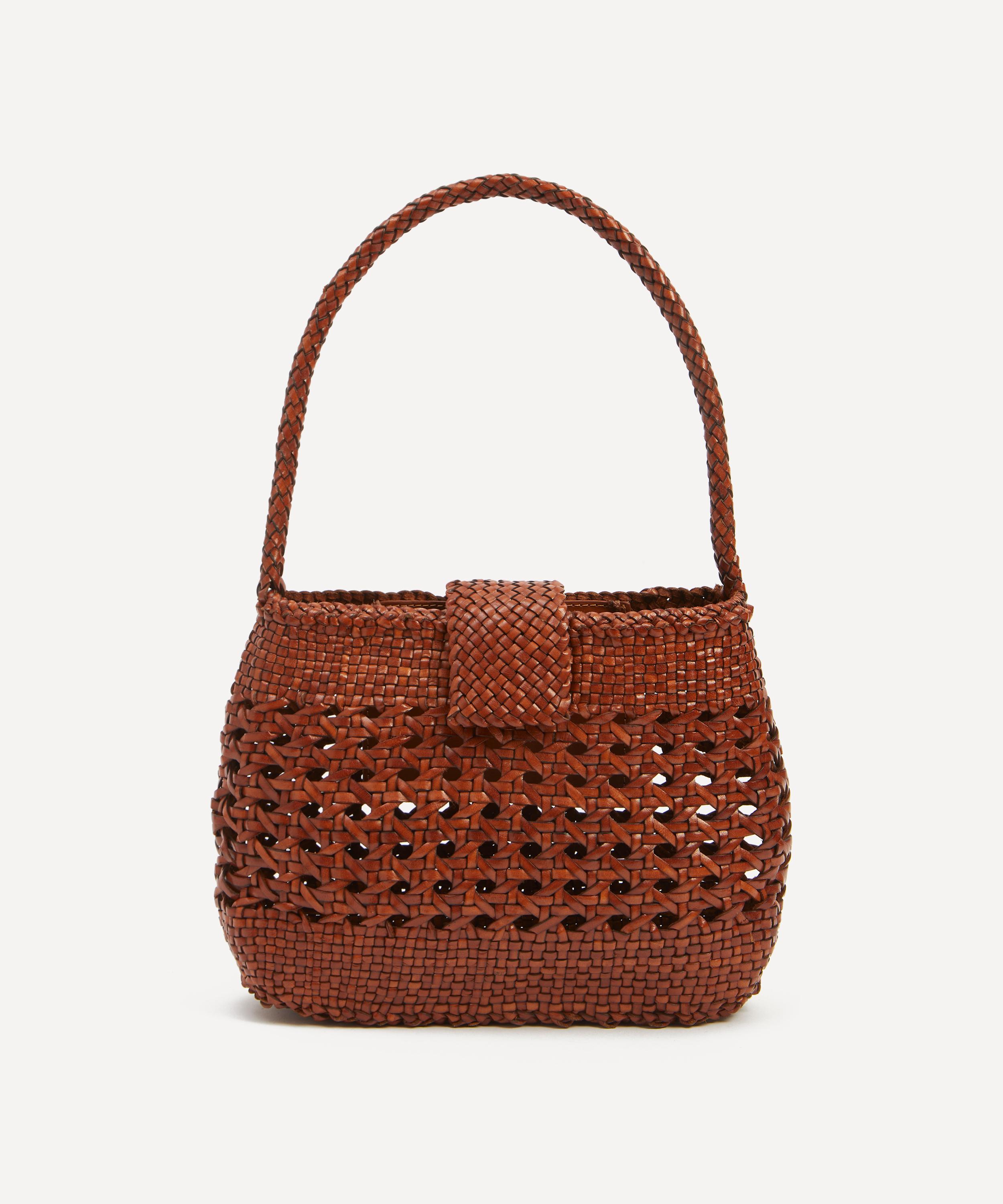 RIXO - X Dragon Diffusion Amoria Leather Basket Bag