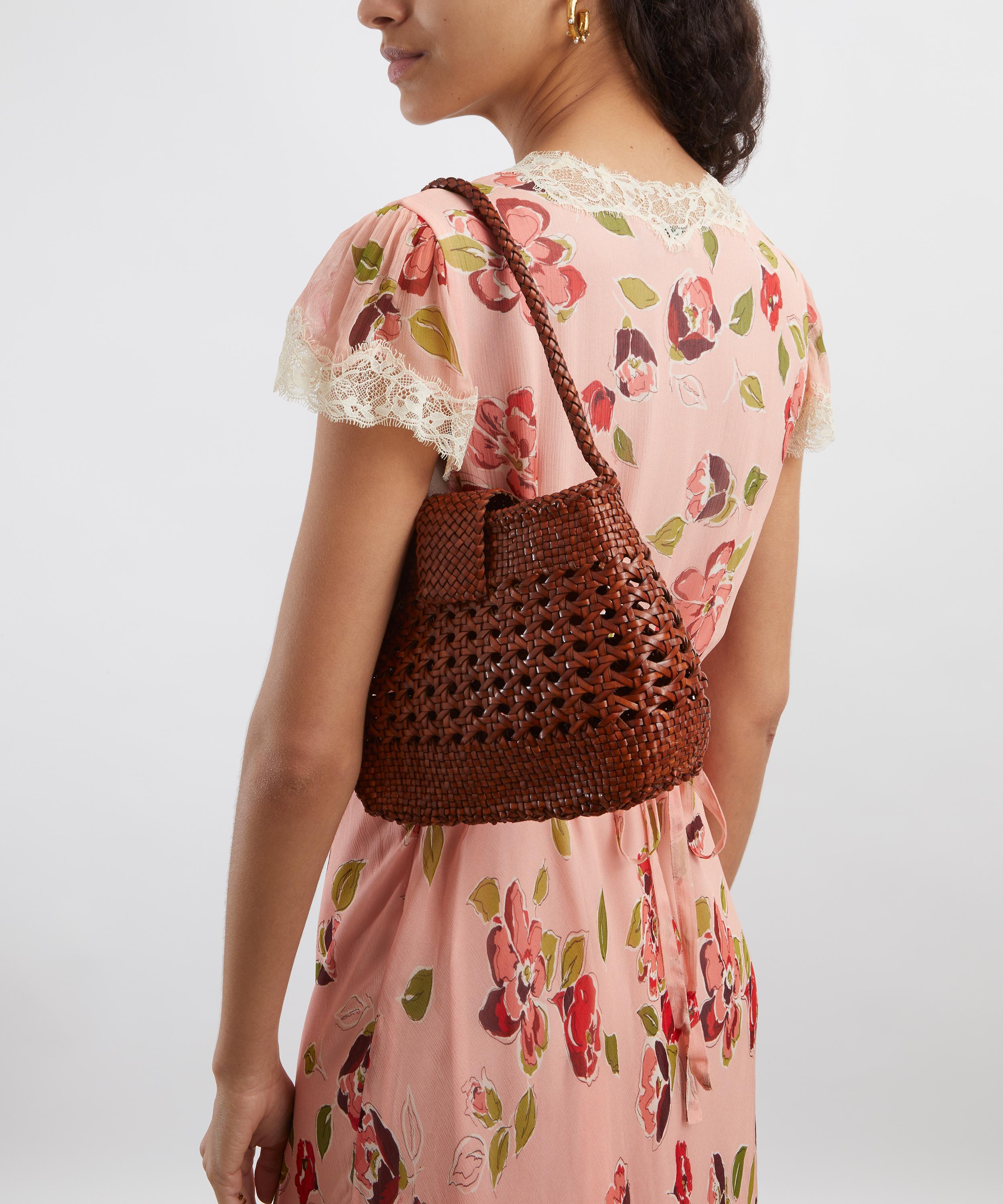 RIXO - X Dragon Diffusion Amoria Leather Basket Bag image number 1