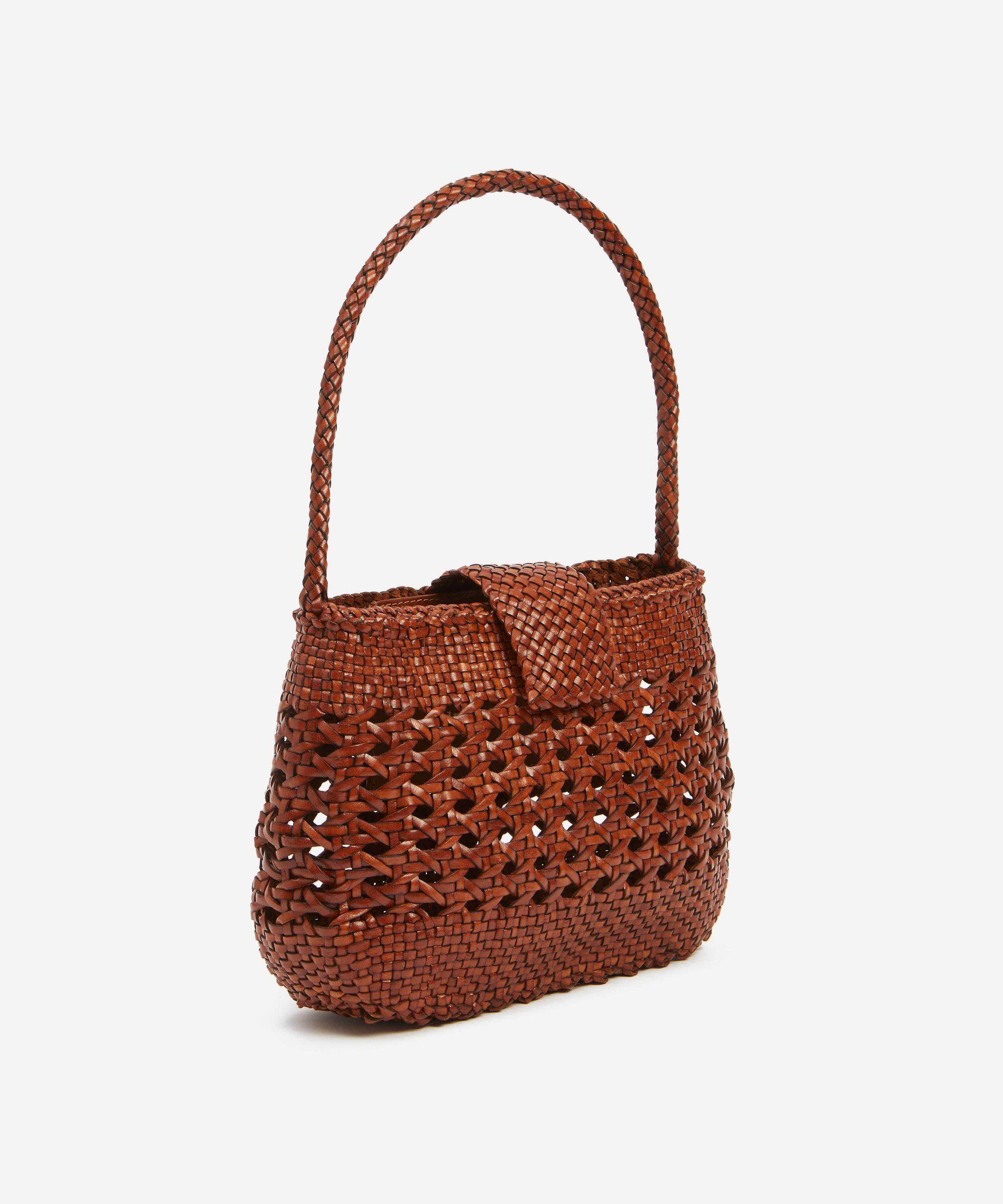 RIXO - X Dragon Diffusion Amoria Leather Basket Bag image number 2