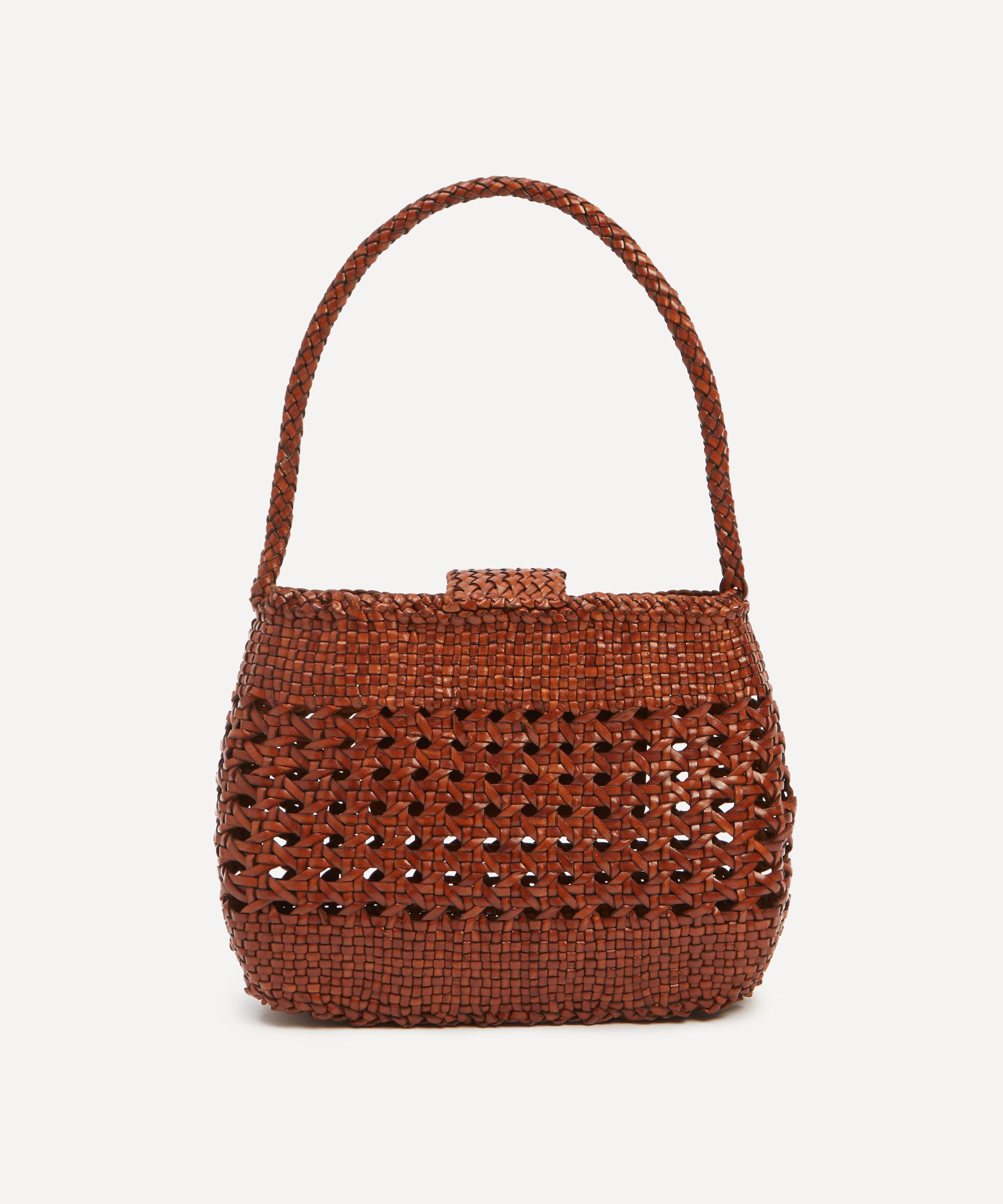 RIXO - X Dragon Diffusion Amoria Leather Basket Bag image number 3