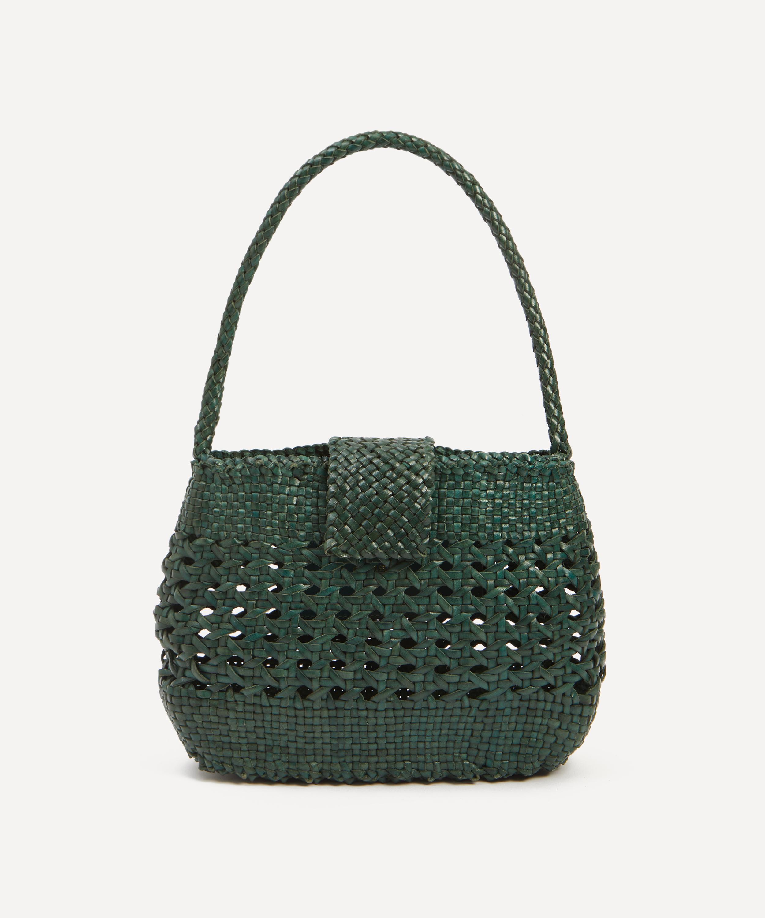 RIXO - X Dragon Diffusion Amoria Leather Basket Bag