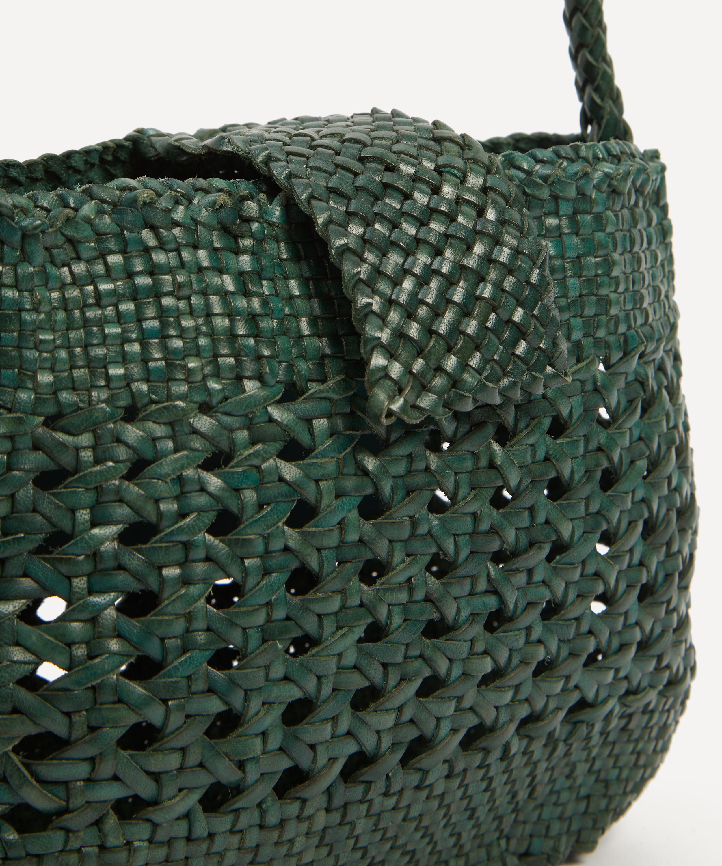 RIXO - X Dragon Diffusion Amoria Leather Basket Bag image number 3