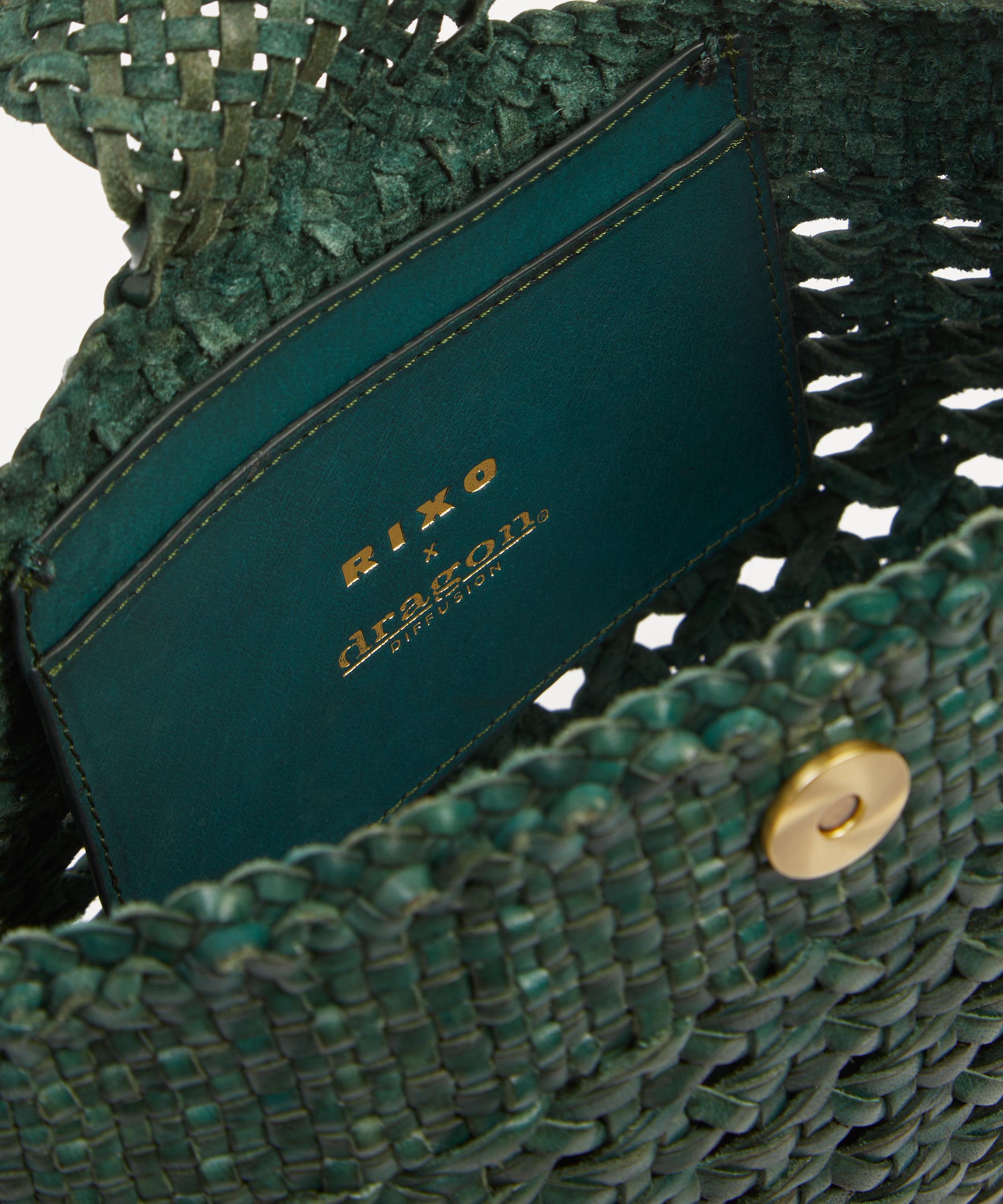 RIXO - X Dragon Diffusion Amoria Leather Basket Bag image number 4