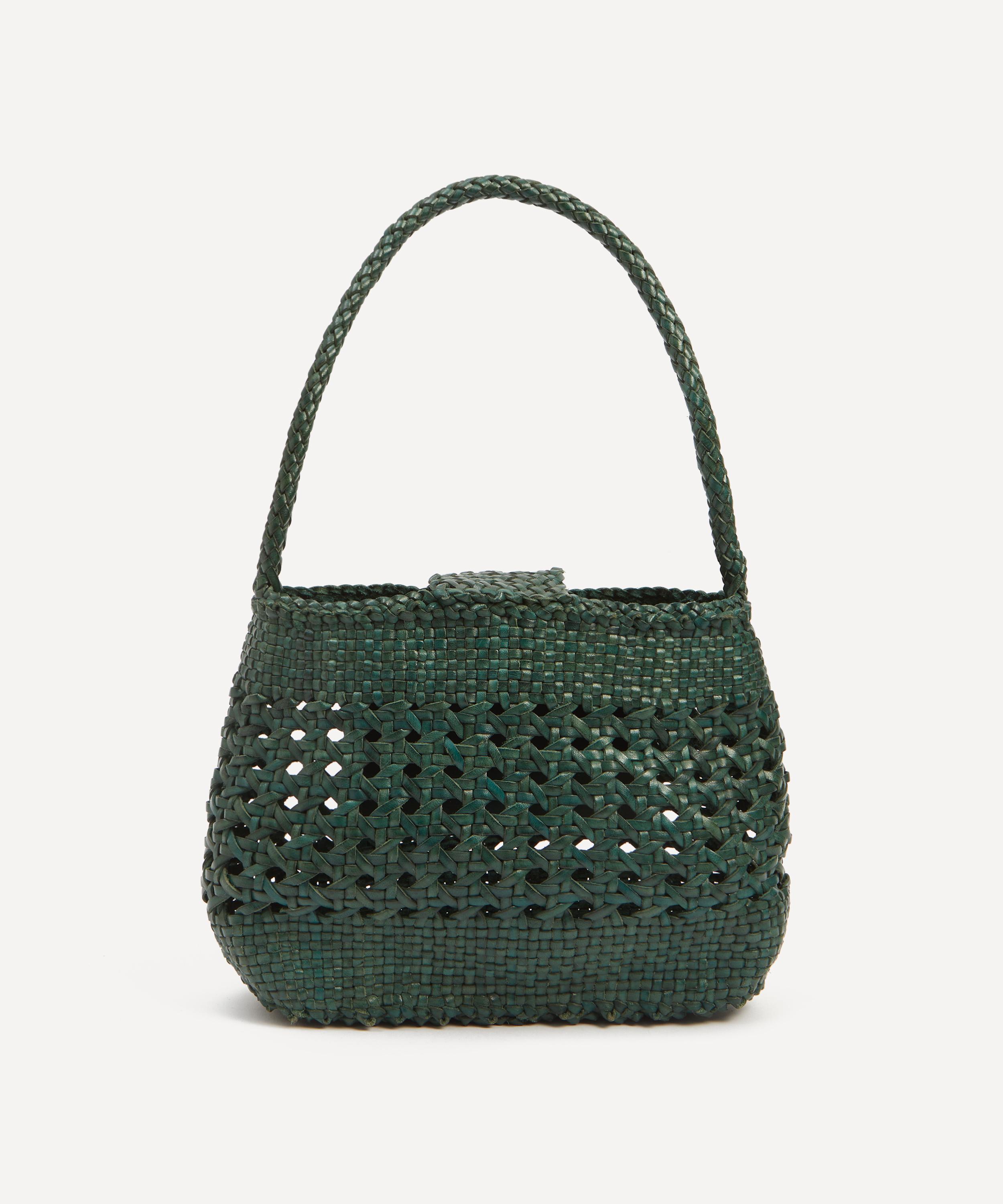 RIXO - X Dragon Diffusion Amoria Leather Basket Bag image number 5