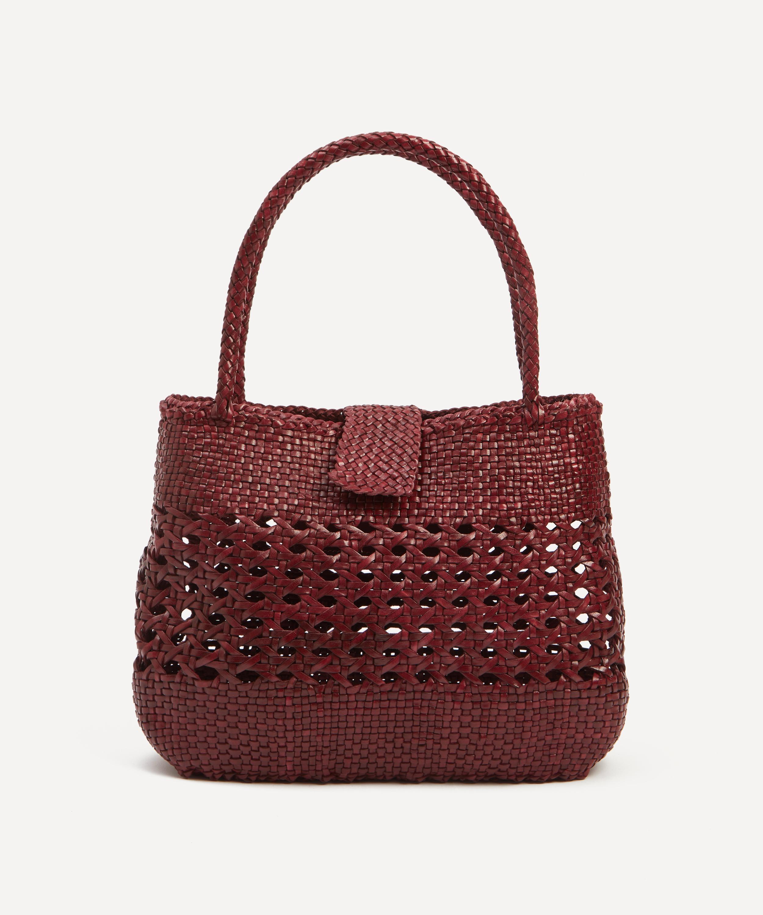 RIXO - X Dragon Diffusion Niamh Leather Basket Bag