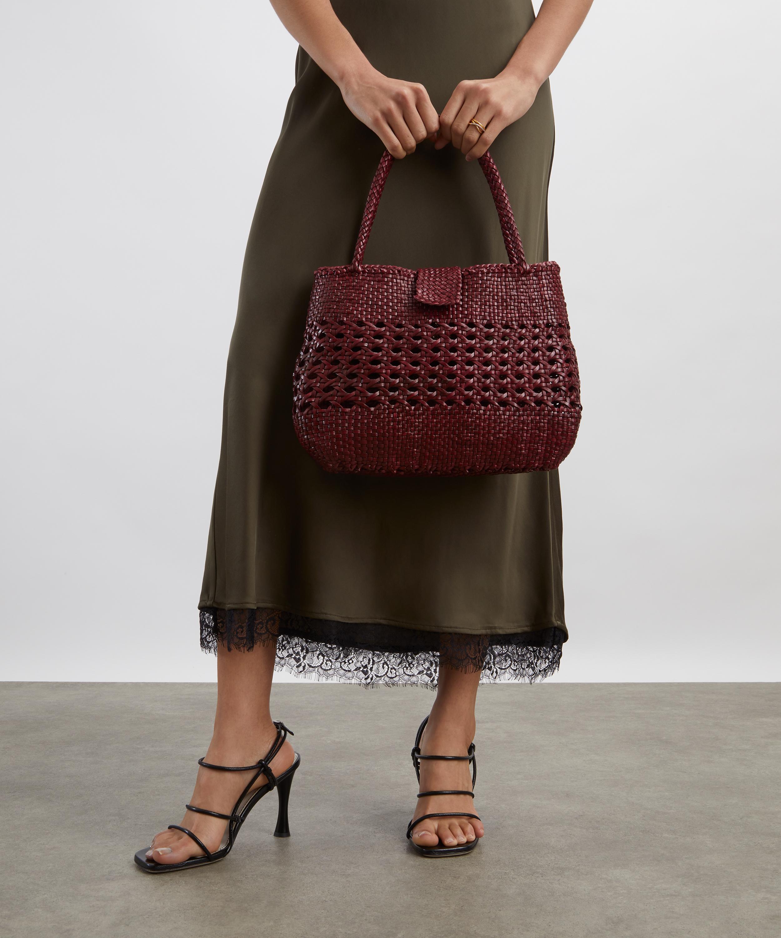 RIXO - X Dragon Diffusion Niamh Leather Basket Bag image number 1