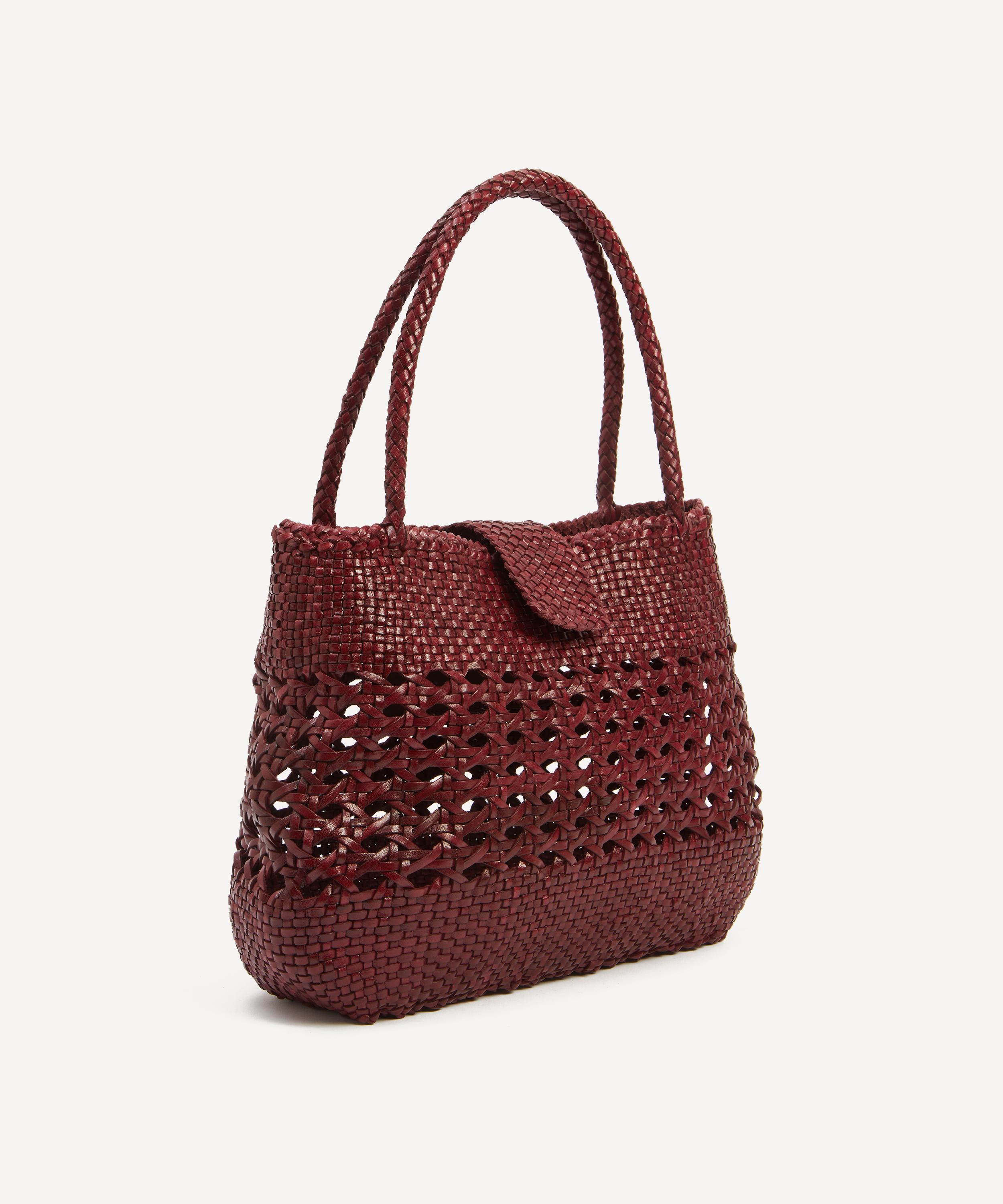 RIXO - X Dragon Diffusion Niamh Leather Basket Bag image number 2