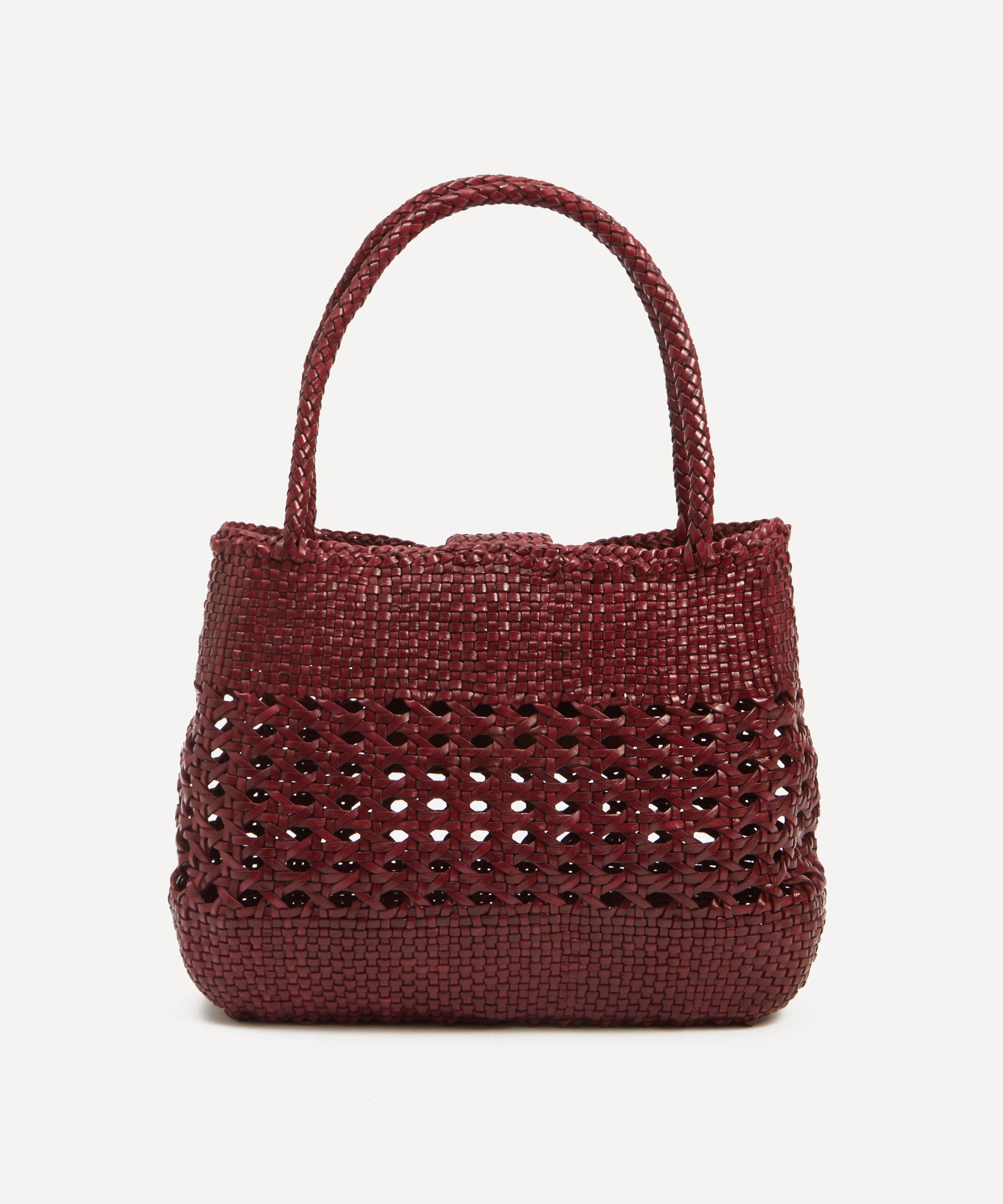 RIXO - X Dragon Diffusion Niamh Leather Basket Bag image number 3