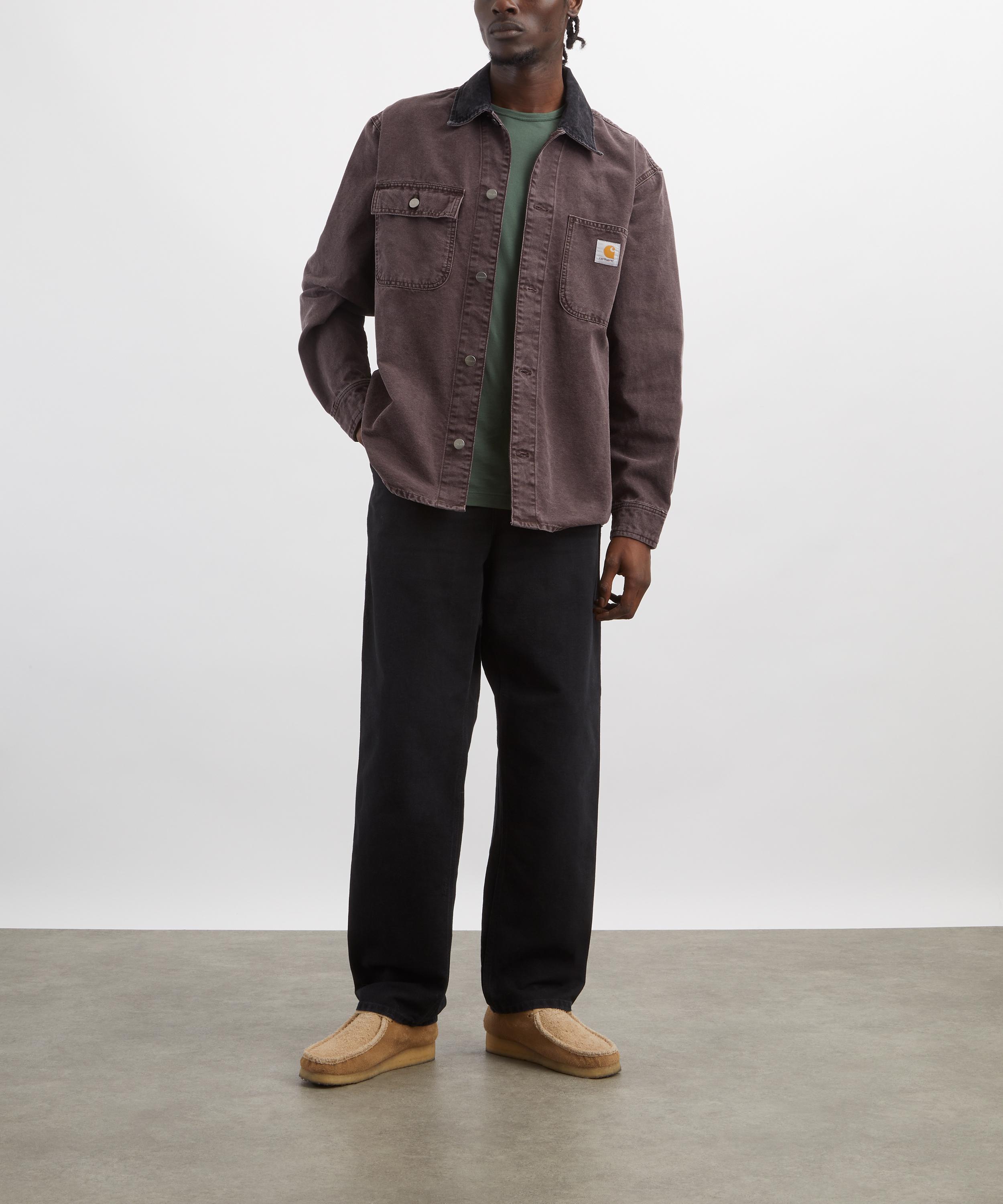 Carhartt WIP - Black Single-Knee Work Trousers image number 1