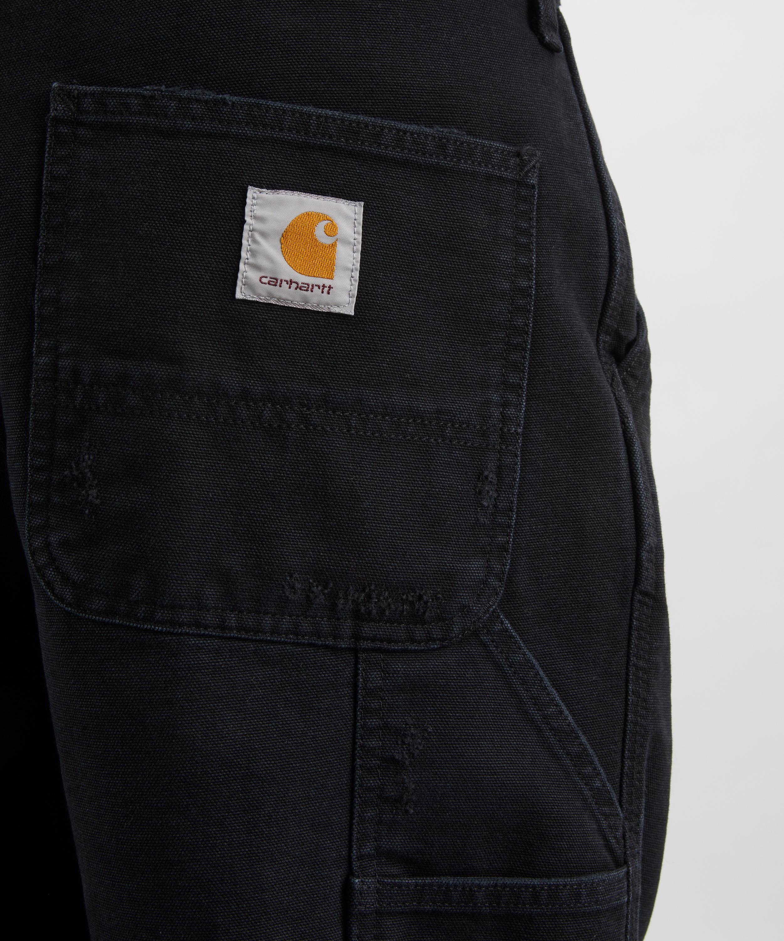 Carhartt WIP - Black Single-Knee Work Trousers image number 4