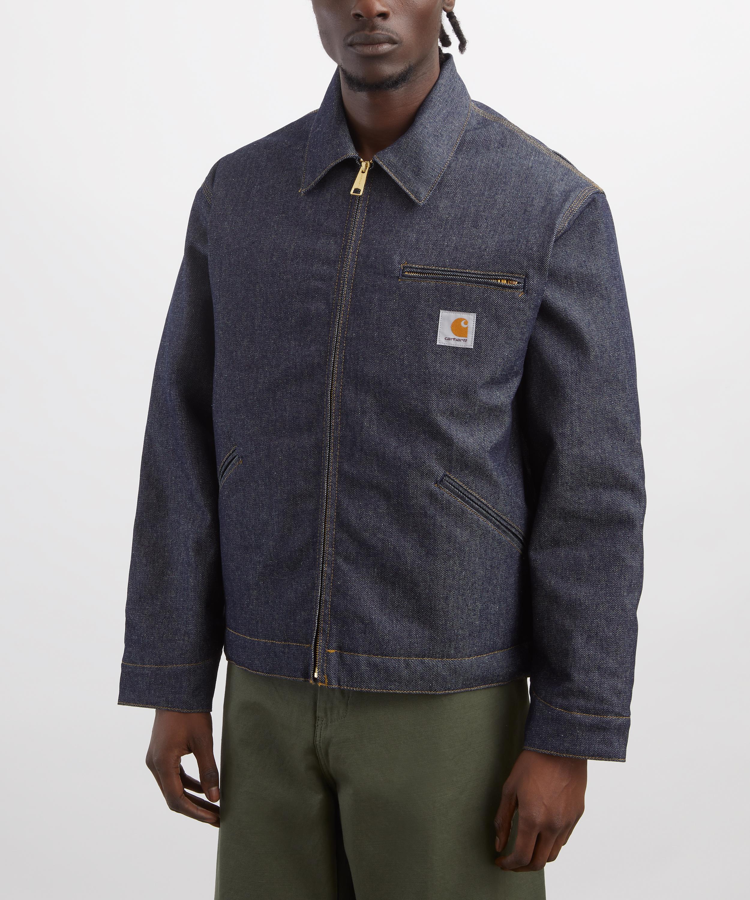 Carhartt WIP - OG Detroit Rigid Blue Jacket image number 2