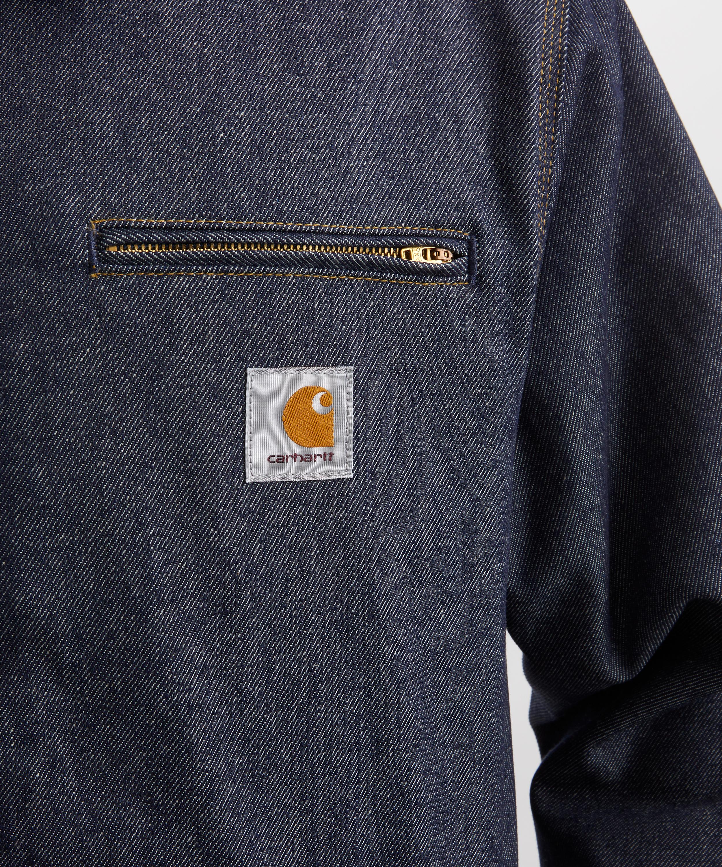 Carhartt WIP - OG Detroit Rigid Blue Jacket image number 4