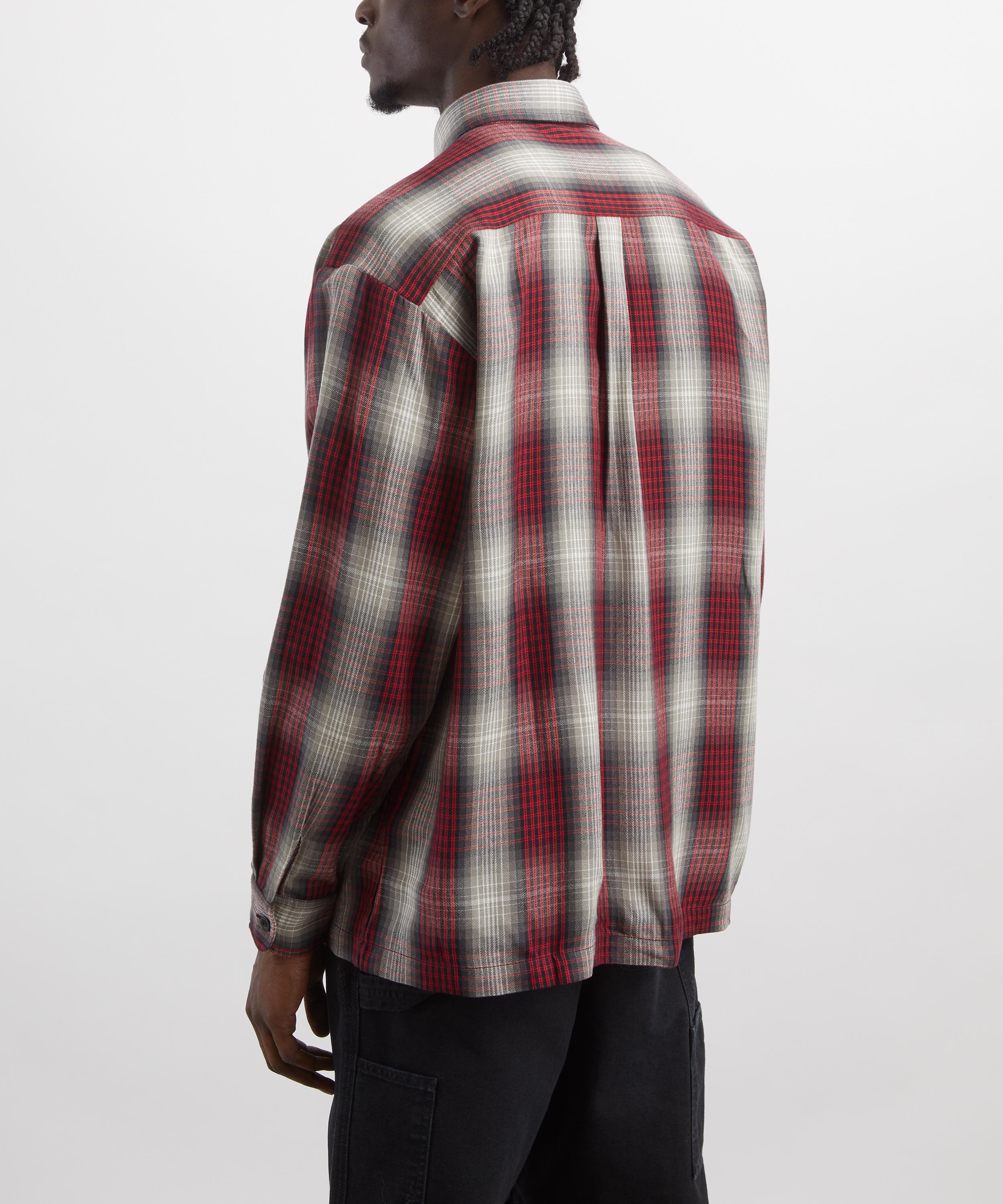 Carhartt WIP - Harlin Check Chili Pepper Shirt image number 3