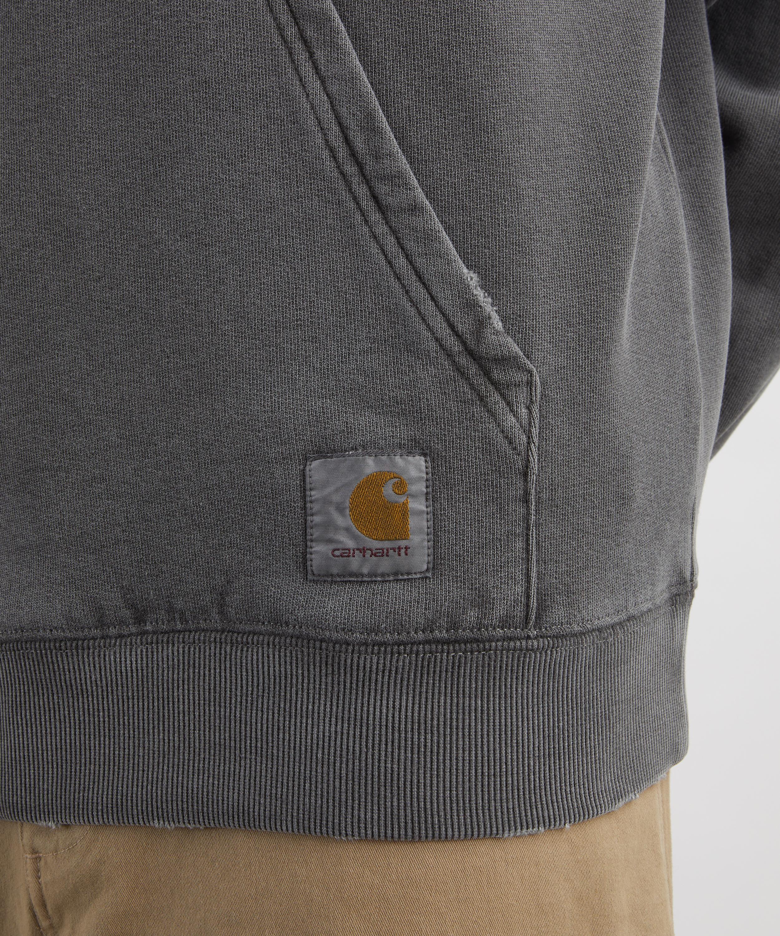 Carhartt WIP - Black Hooded Torion Sweat image number 4