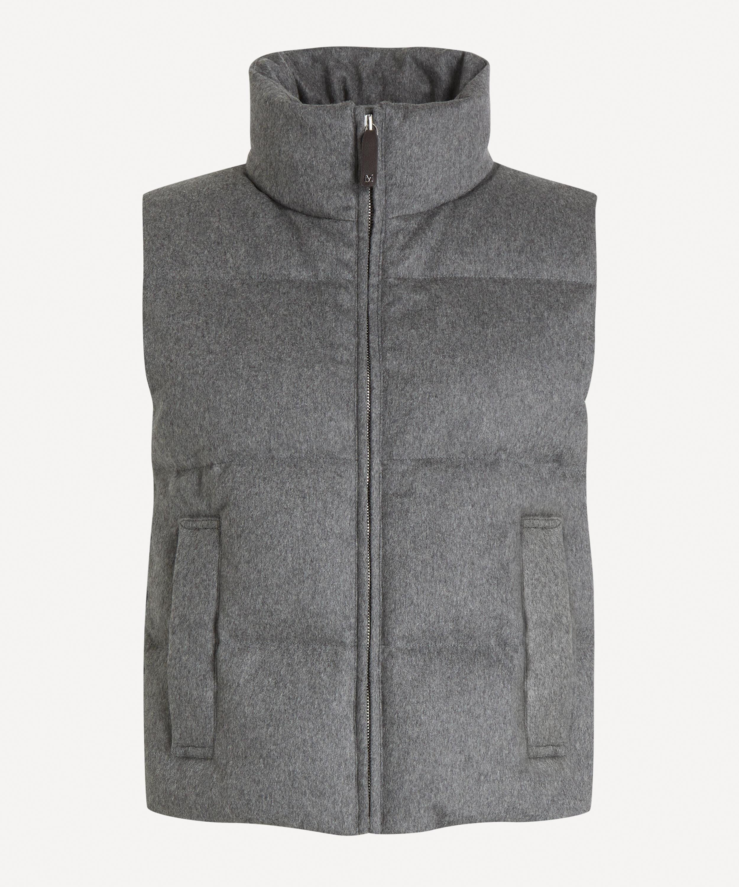 Max Mara - Amoroso Water-Repellent Padded Cashmere Canvas Gilet