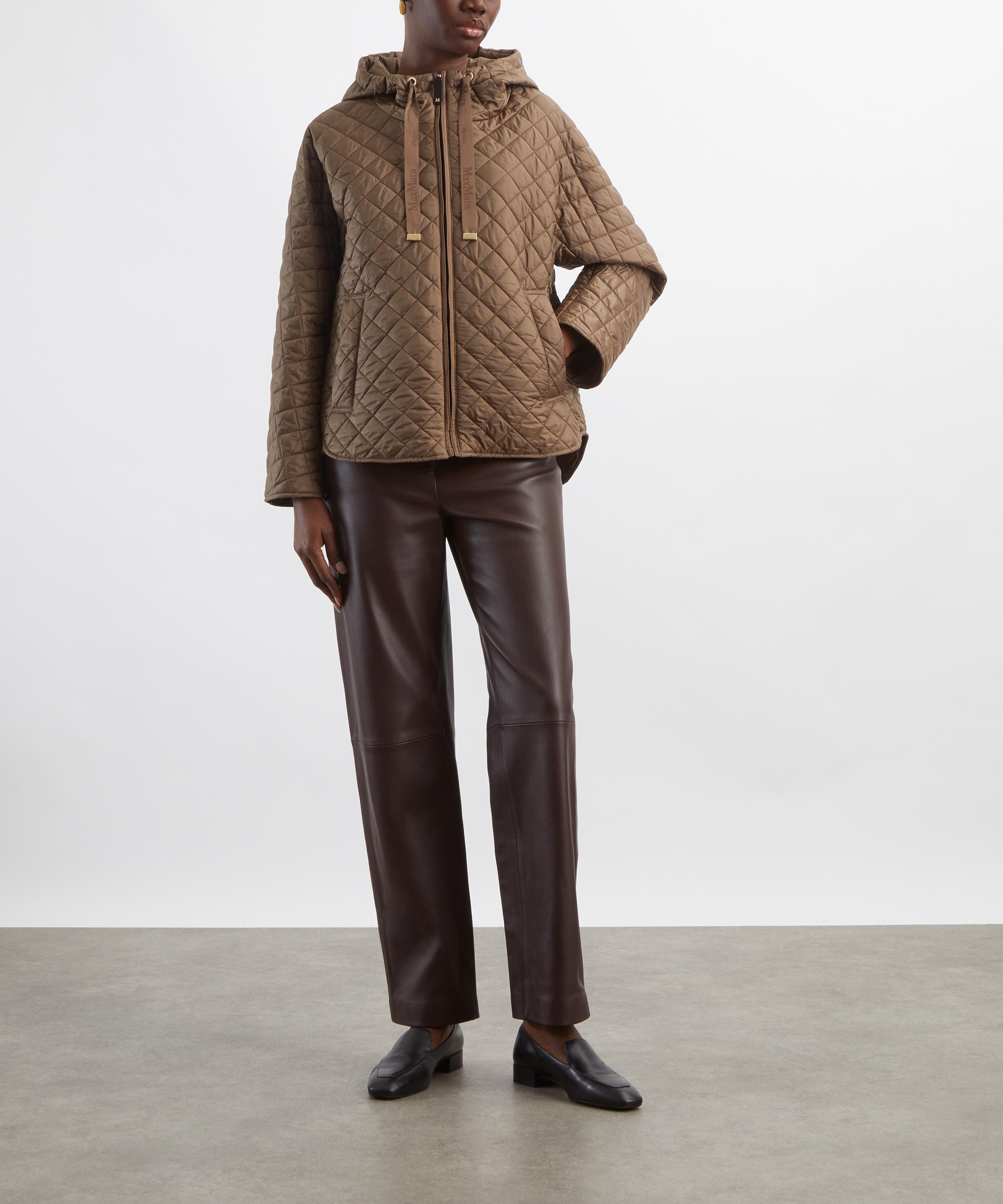 Max Mara - Giorno Quilted Water-Repellent Canvas Padded Jacket image number 1