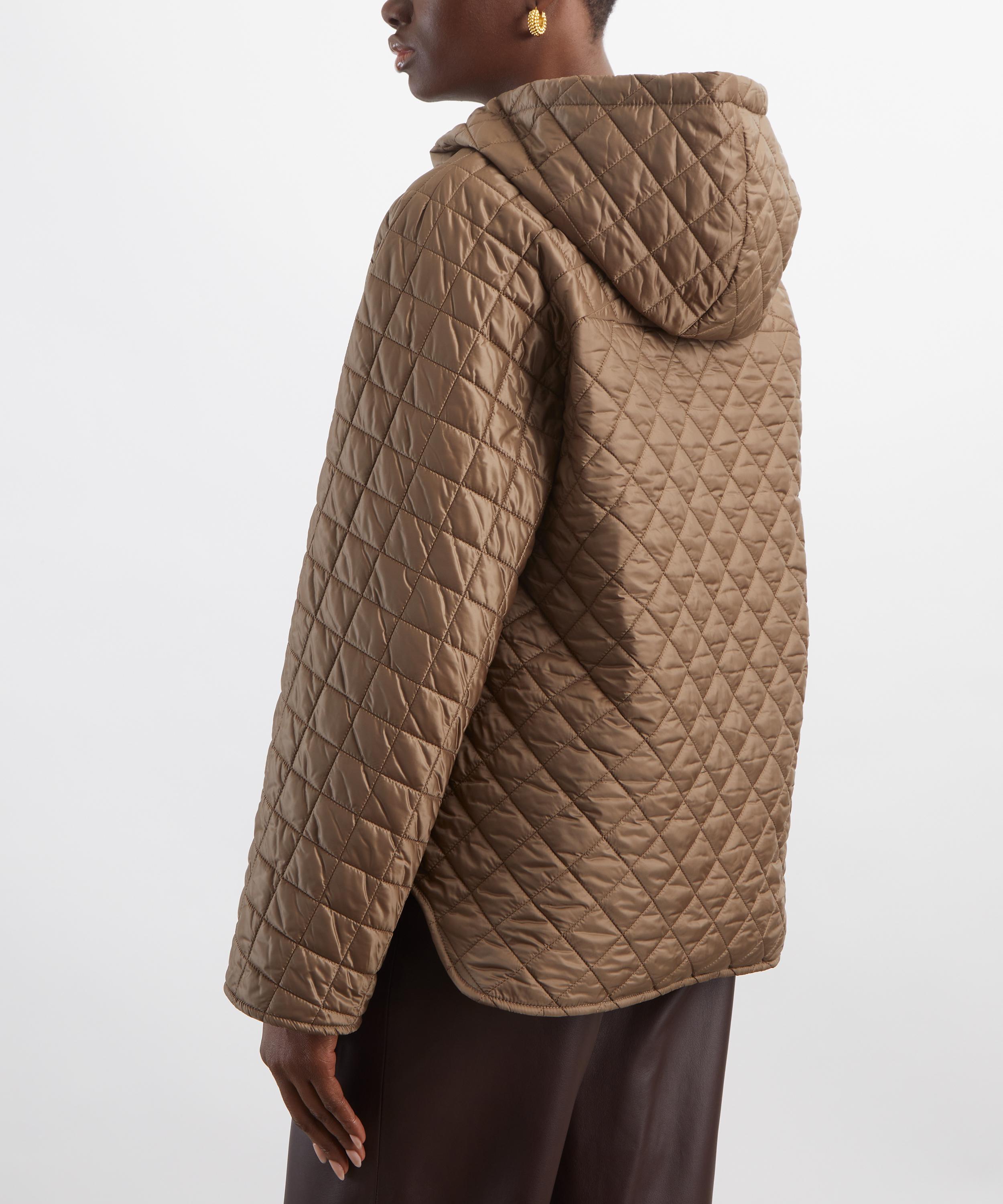 Max Mara - Giorno Quilted Water-Repellent Canvas Padded Jacket image number 3