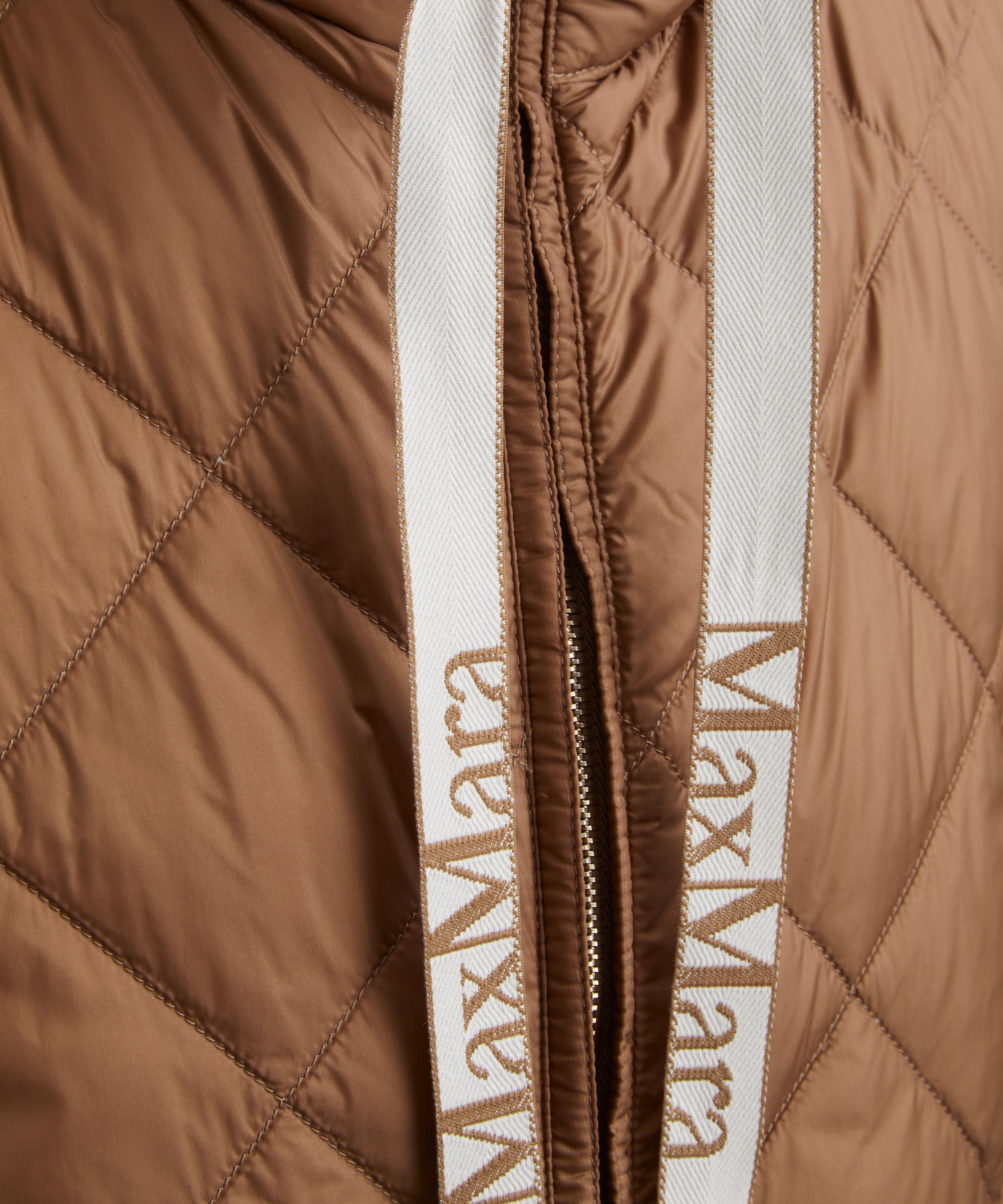 Max Mara - Tregic Water-Repellent Nylon Canvas Gilet image number 4