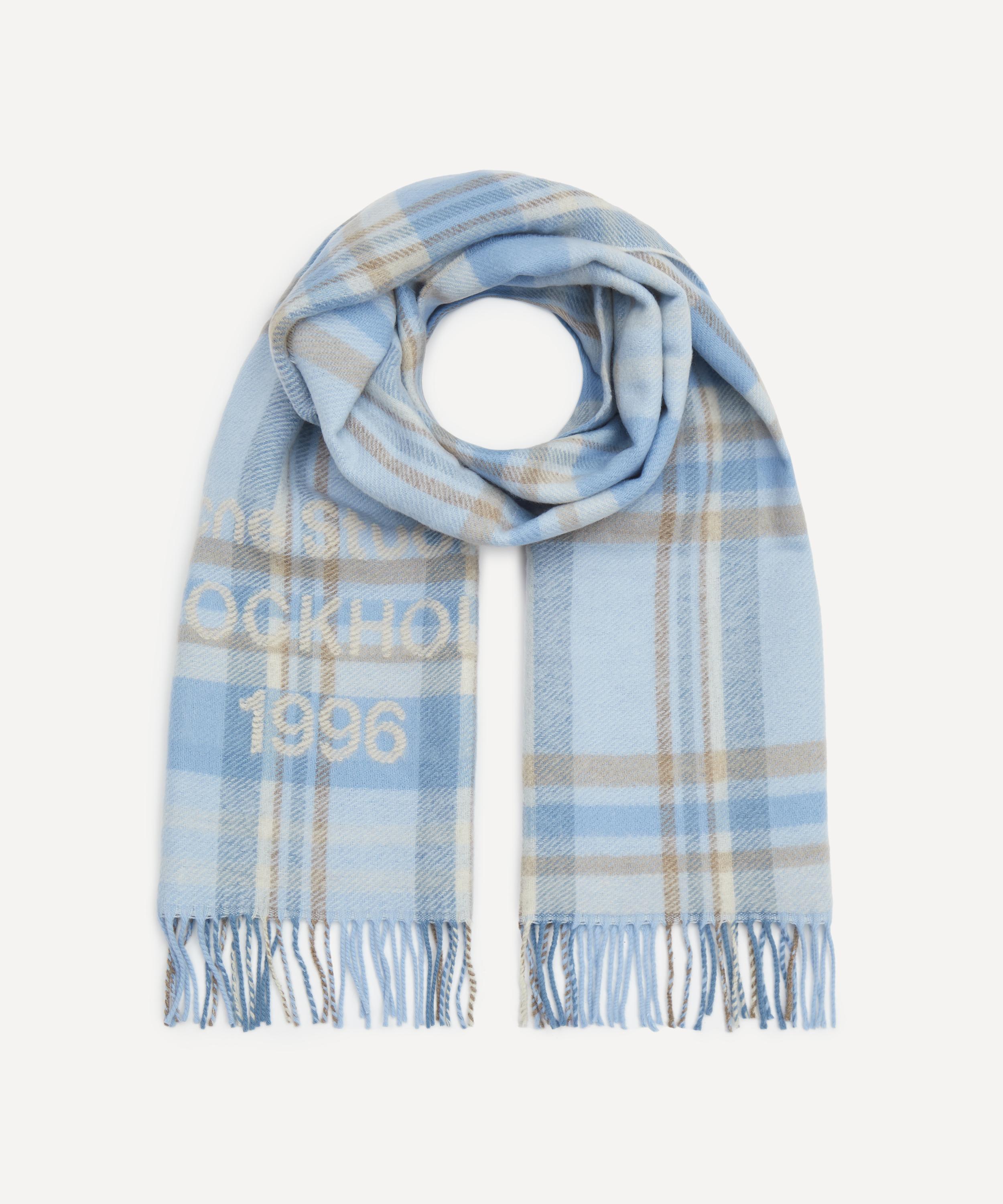 Acne Studios - Check Logo Scarf