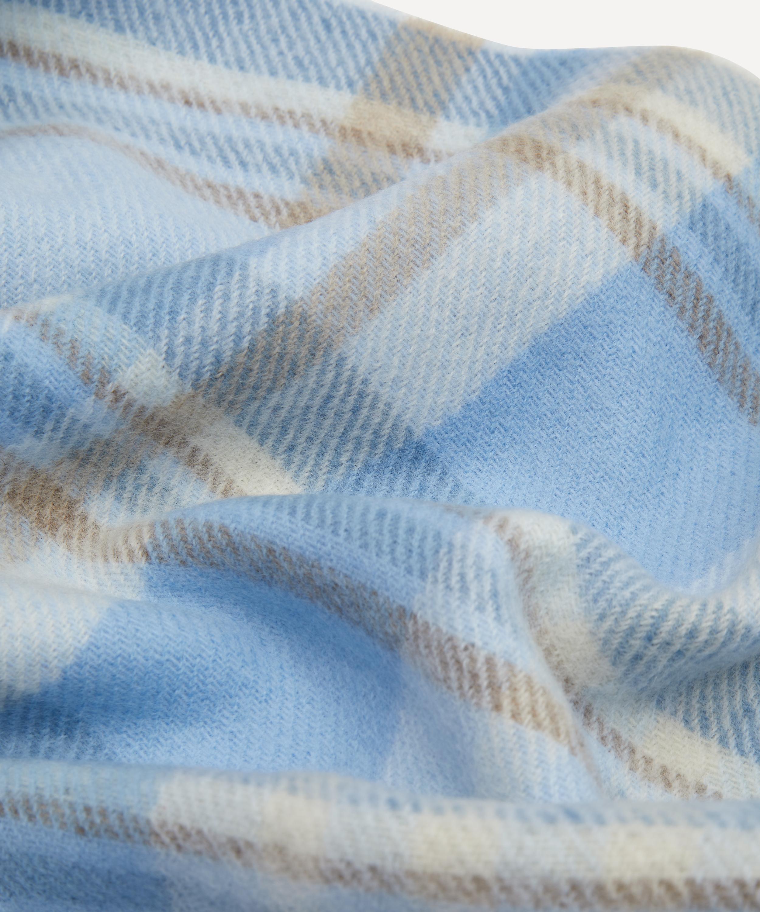 Acne Studios - Check Logo Scarf image number 3