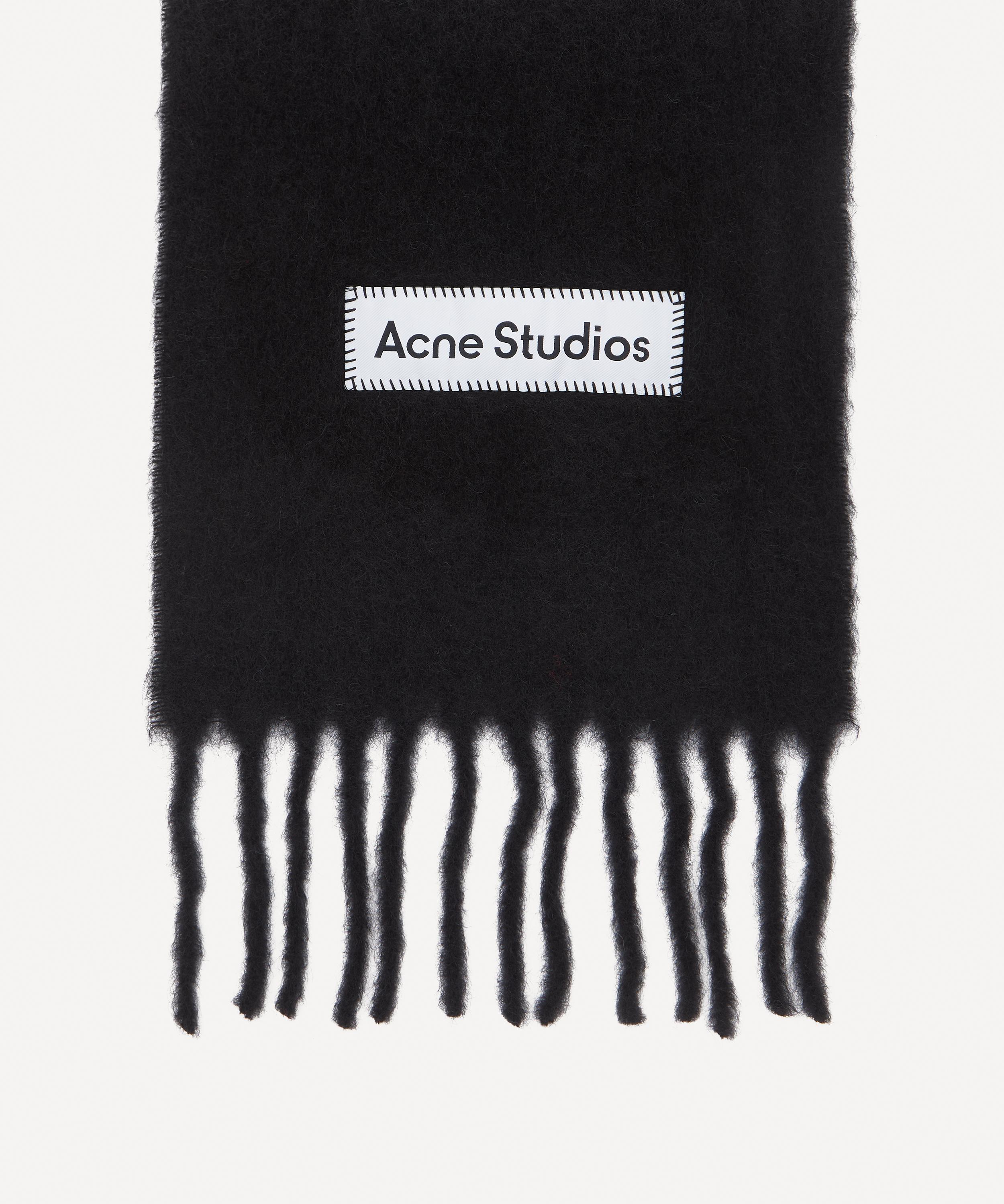 Acne Studios - Logo Wool Scarf image number 2
