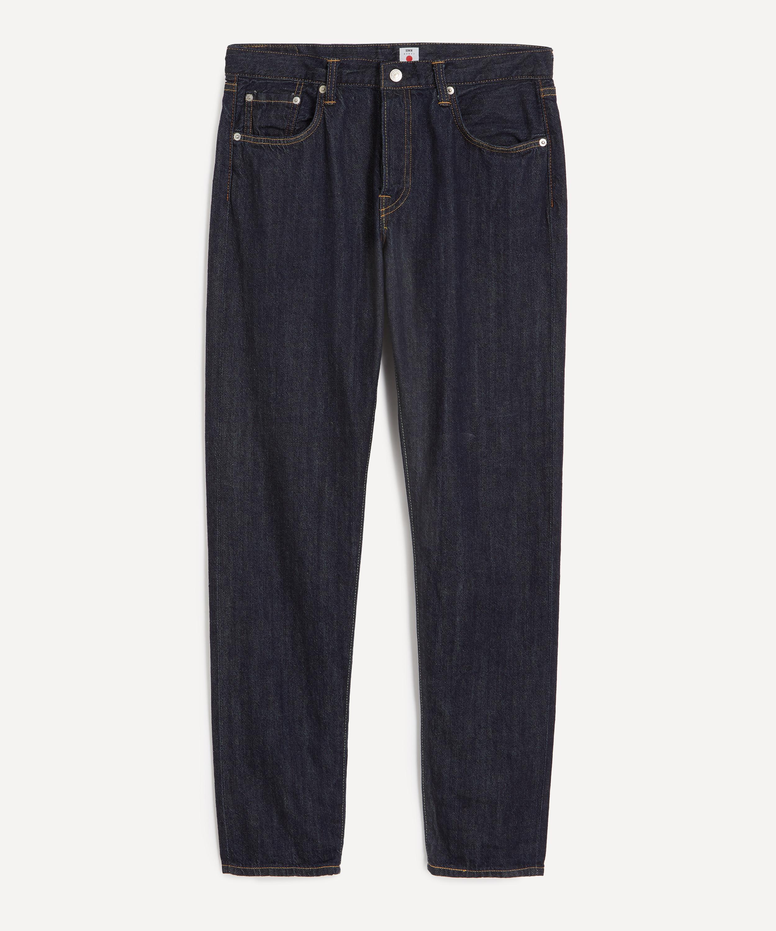 Edwin - Blue Light Used Regular Tapered Jeans image number 0