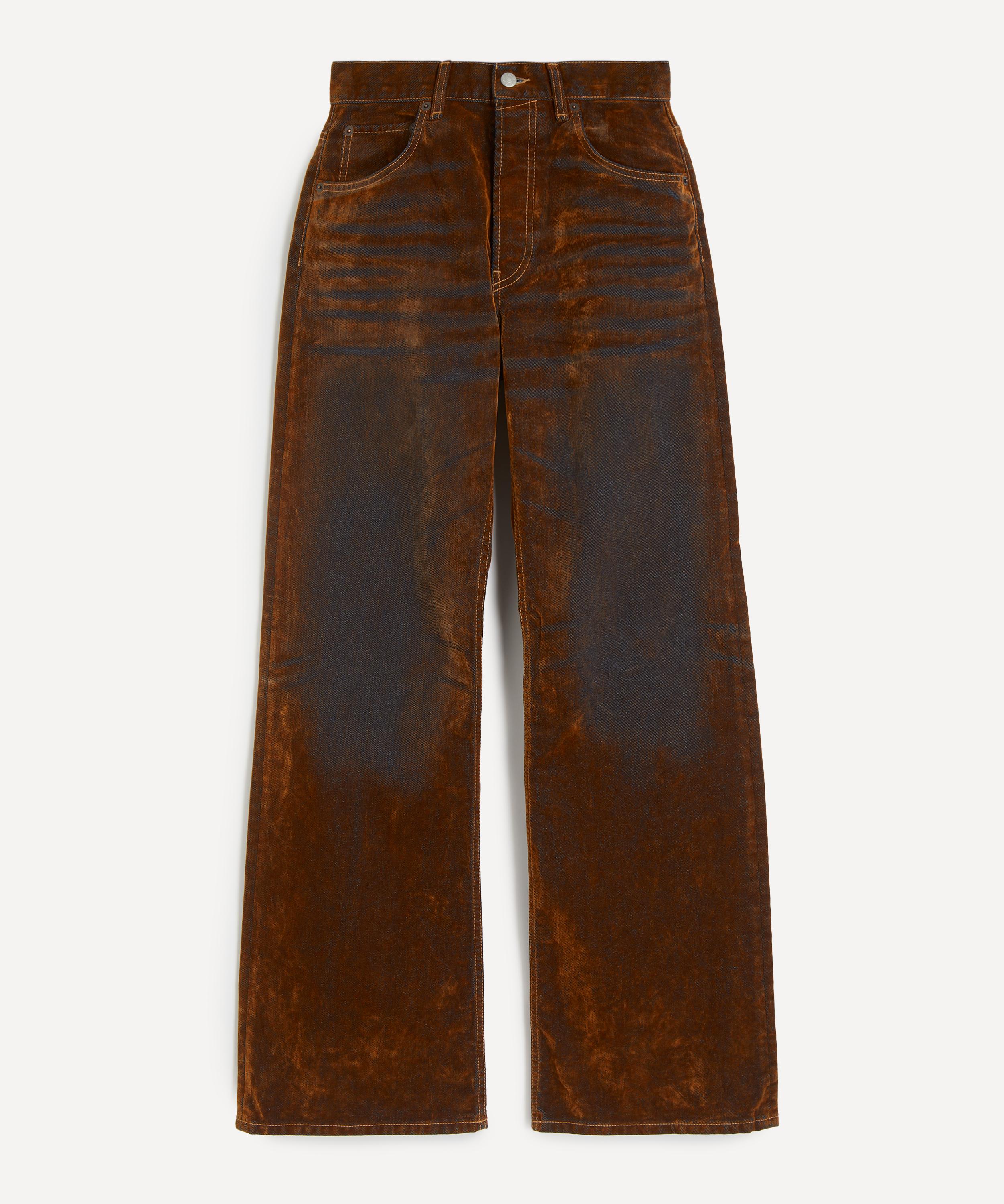 Acne Studios - Regular Fit Rust Brown Jeans