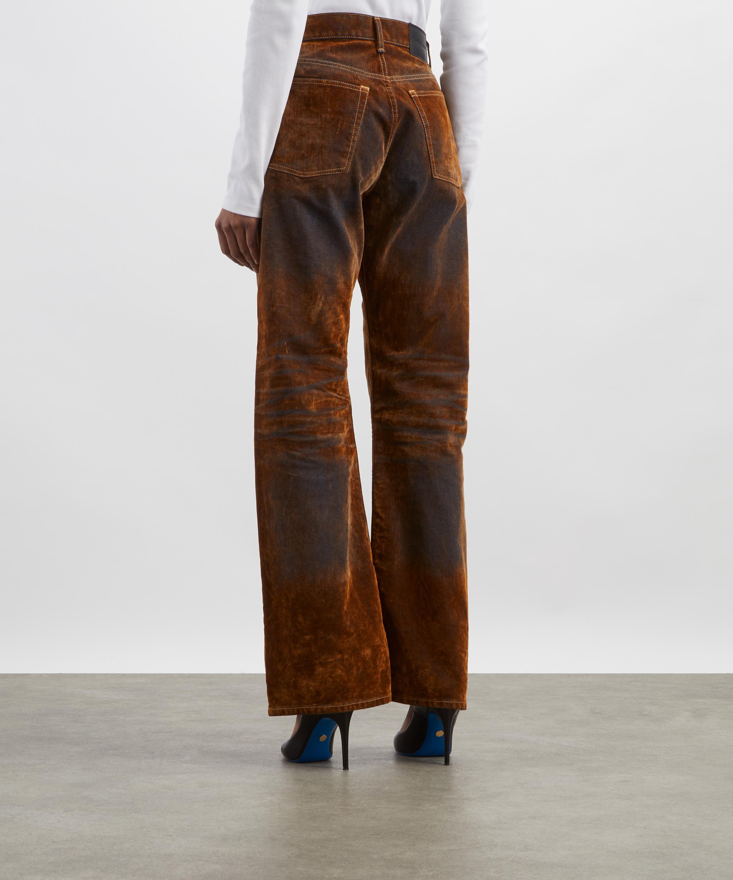 Acne Studios - Regular Fit Rust Brown Jeans image number 3