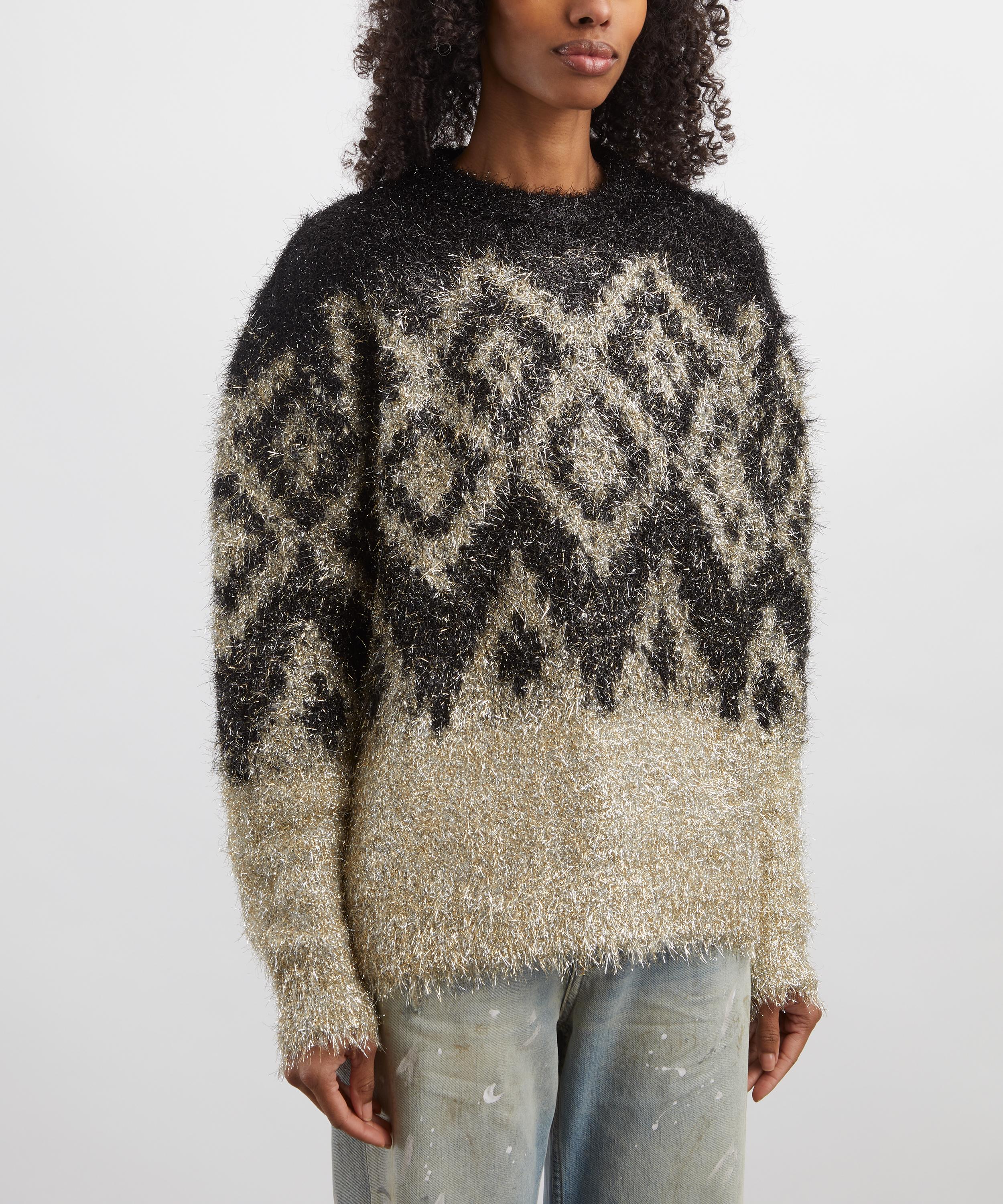 Acne Studios - Metallic Knit Jumper image number 2