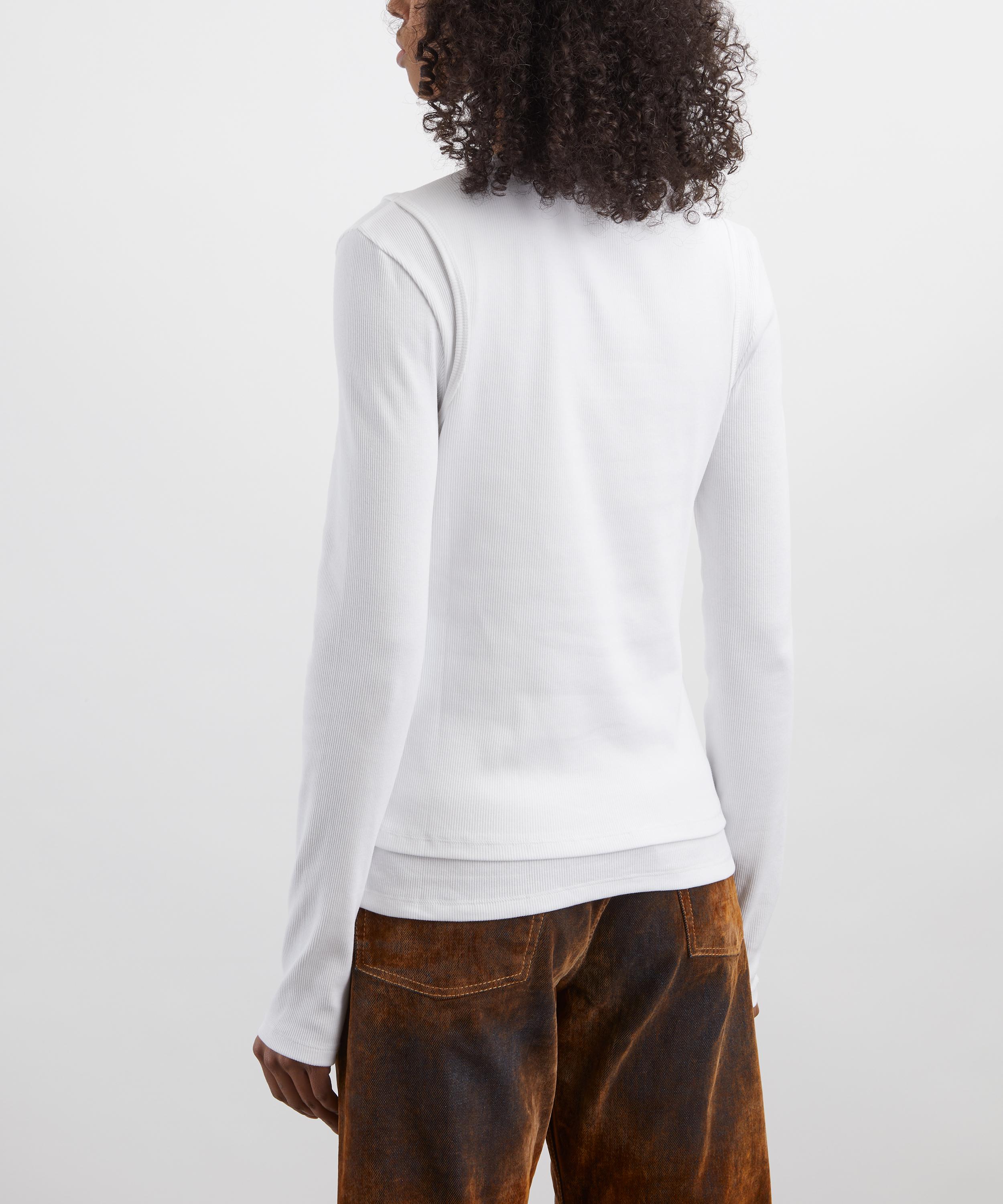 Acne Studios - Layered Logo T-Shirt image number 3