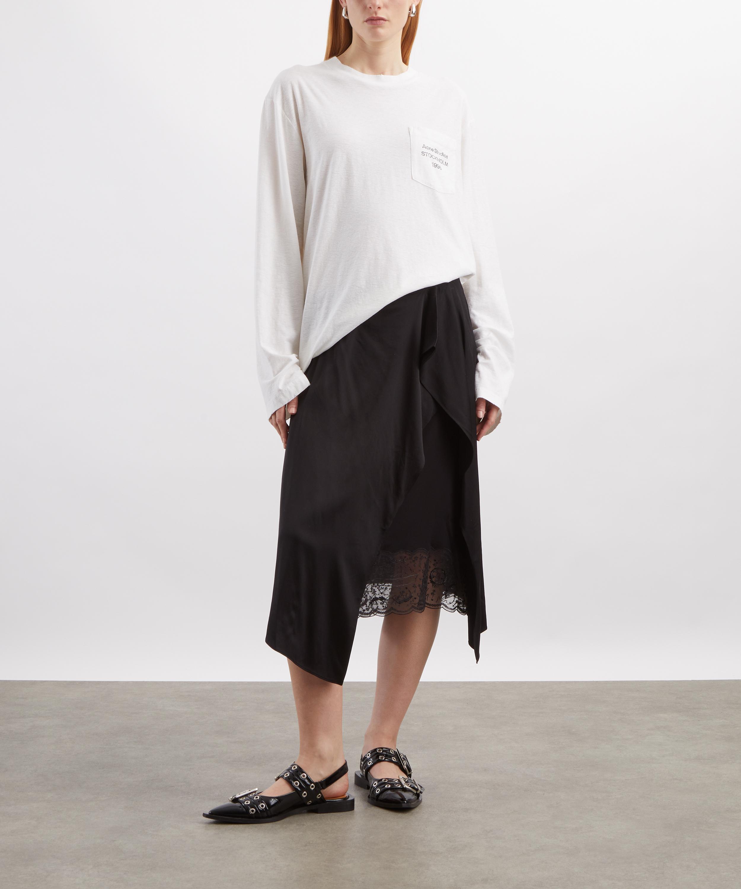 Acne Studios - Long-Sleeve Logo T-Shirt image number 1