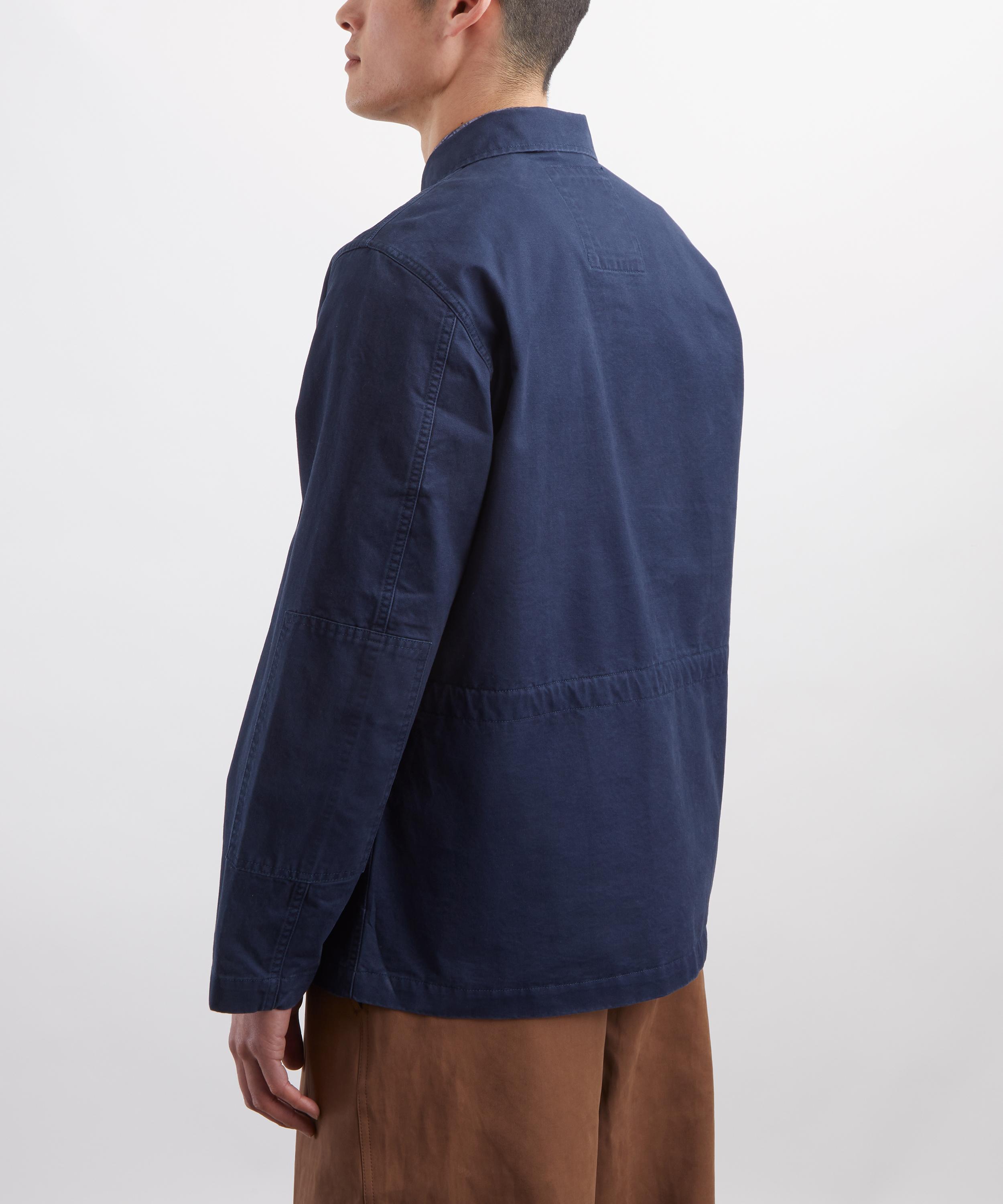 Baracuta - Navy Twill Field Shacket image number 3