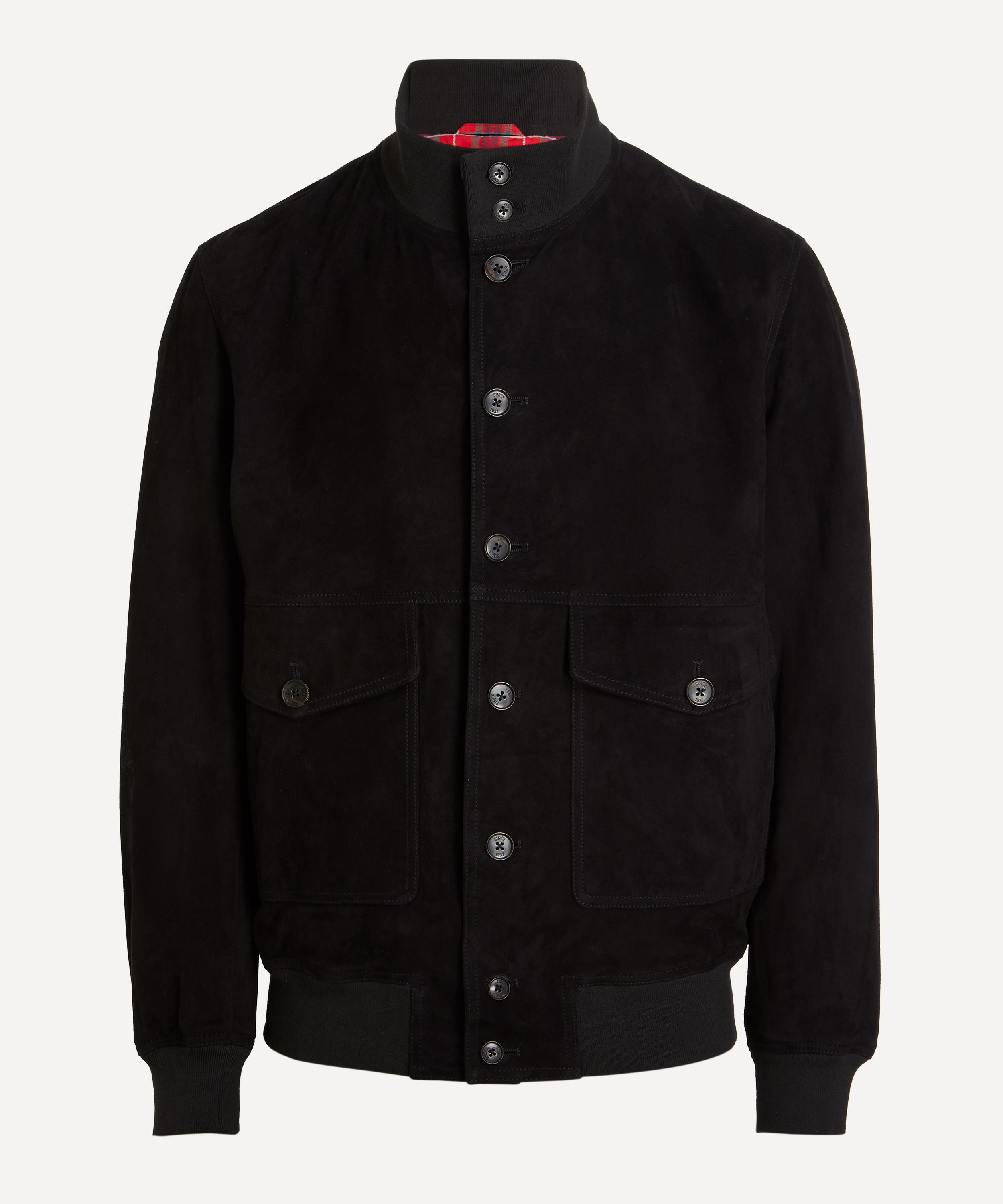 Baracuta - Black Suede Blouson Jacket