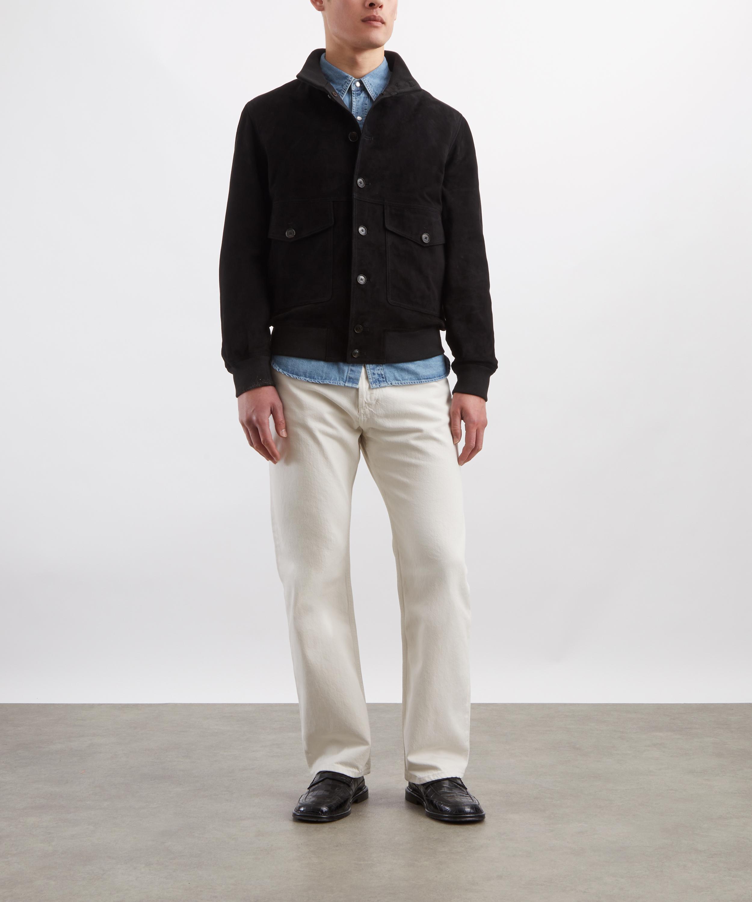 Baracuta - Black Suede Blouson Jacket image number 1