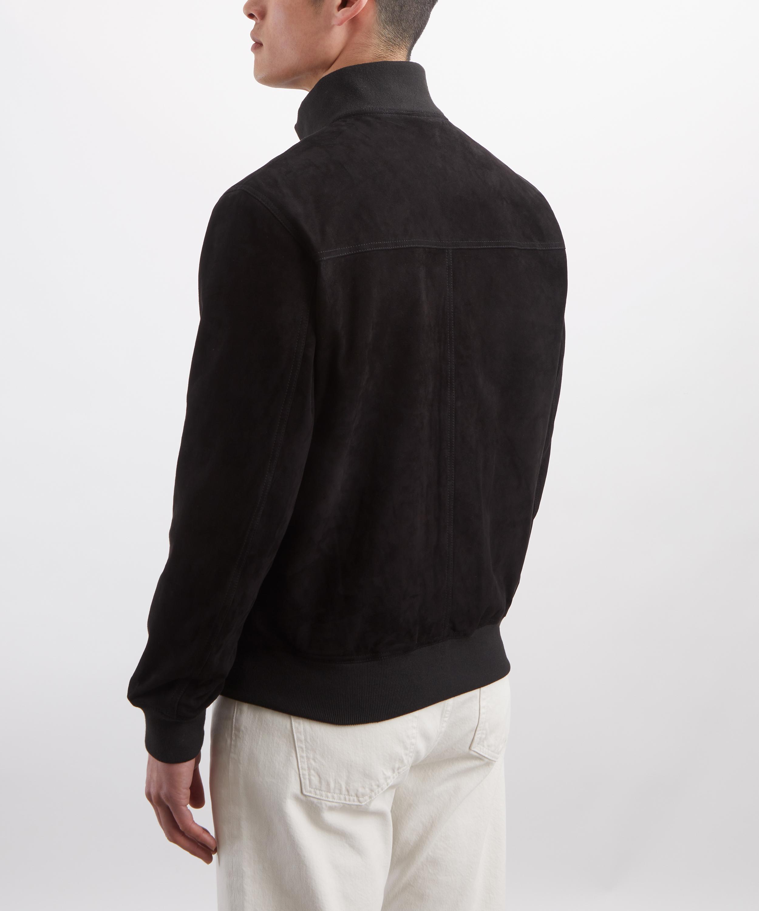 Baracuta - Black Suede Blouson Jacket image number 3