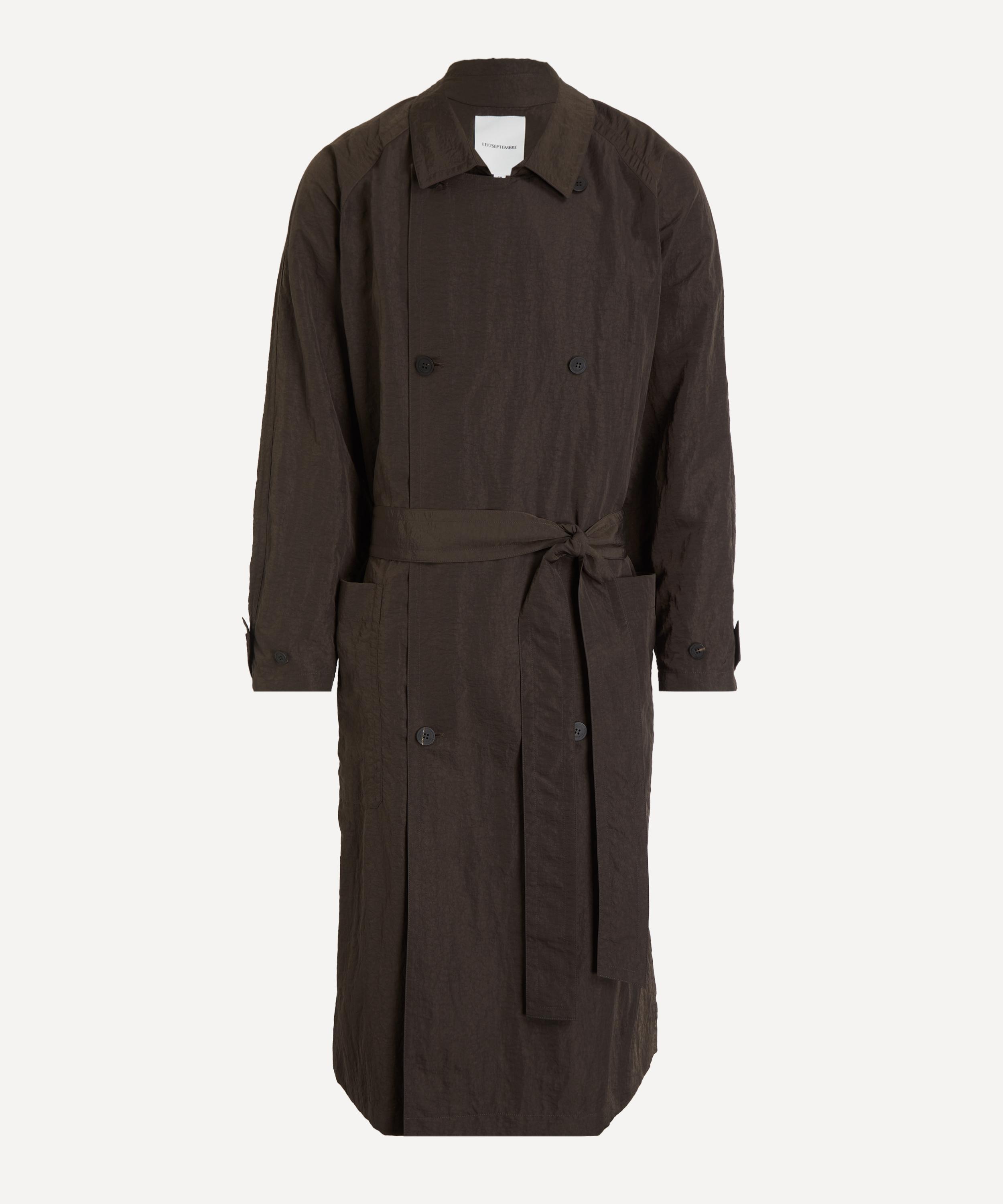 Le17septembre - Brown Crisp Raglan Trench Coat