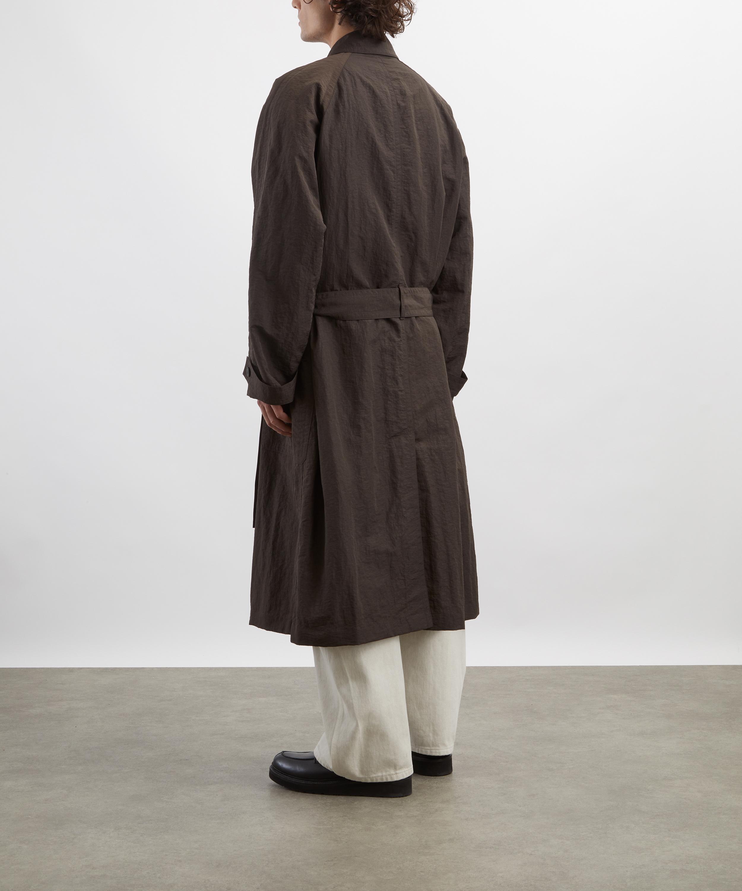 Le17septembre - Brown Crisp Raglan Trench Coat image number 3