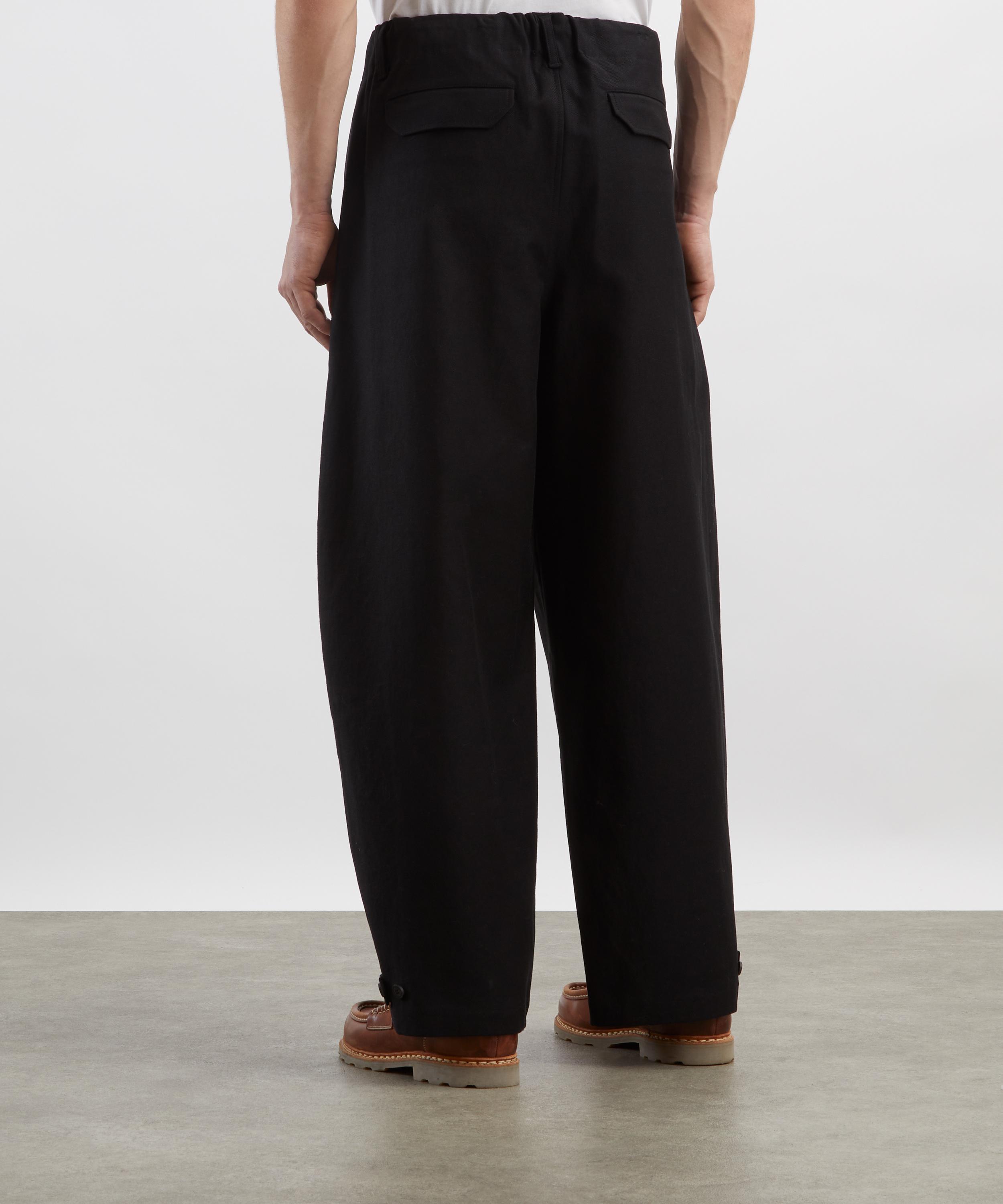 Le17septembre - Black Parachute Trousers image number 3