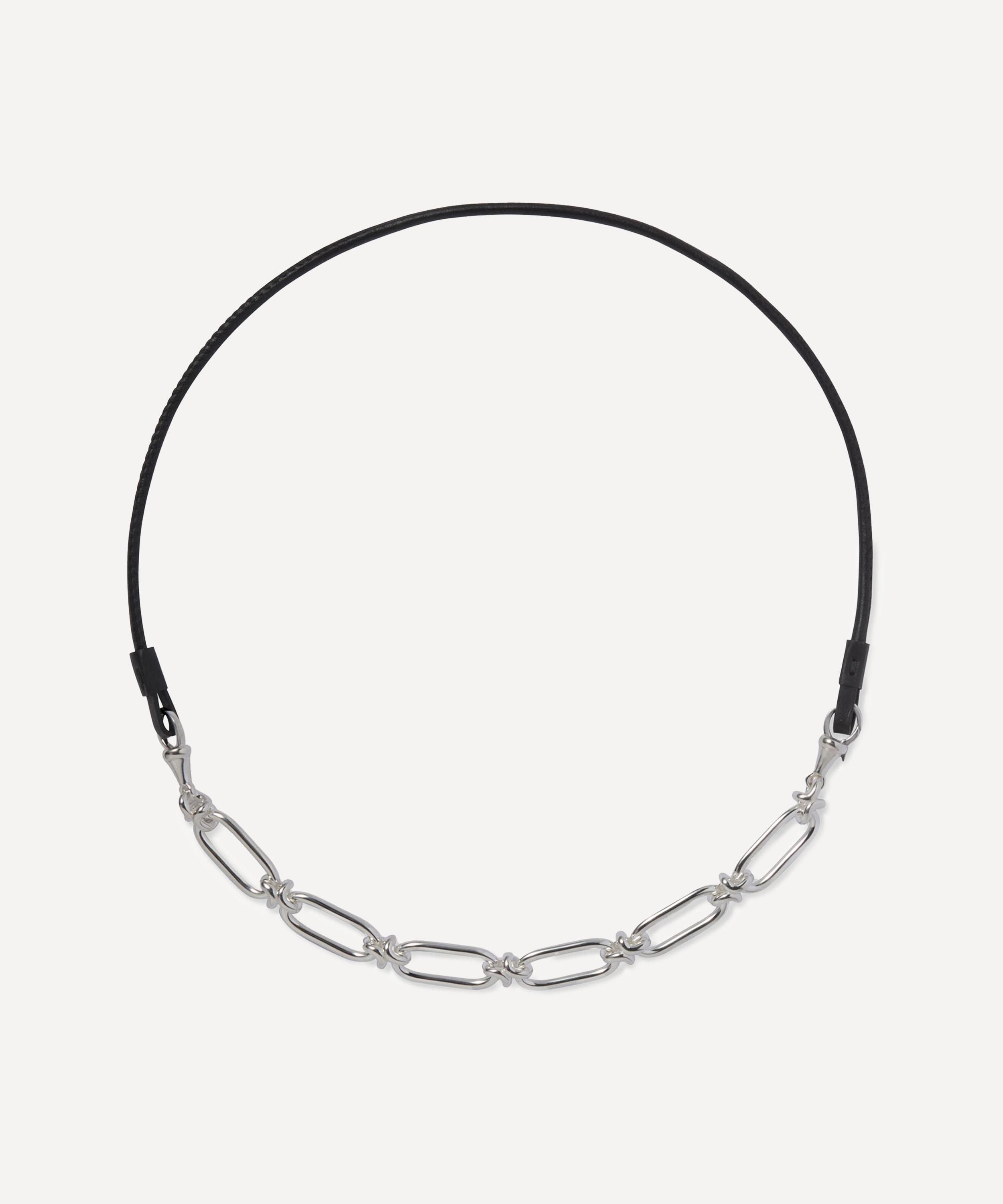 Annoushka - Sterling Silver Knuckle Heavy Chain Bracelet image number 1